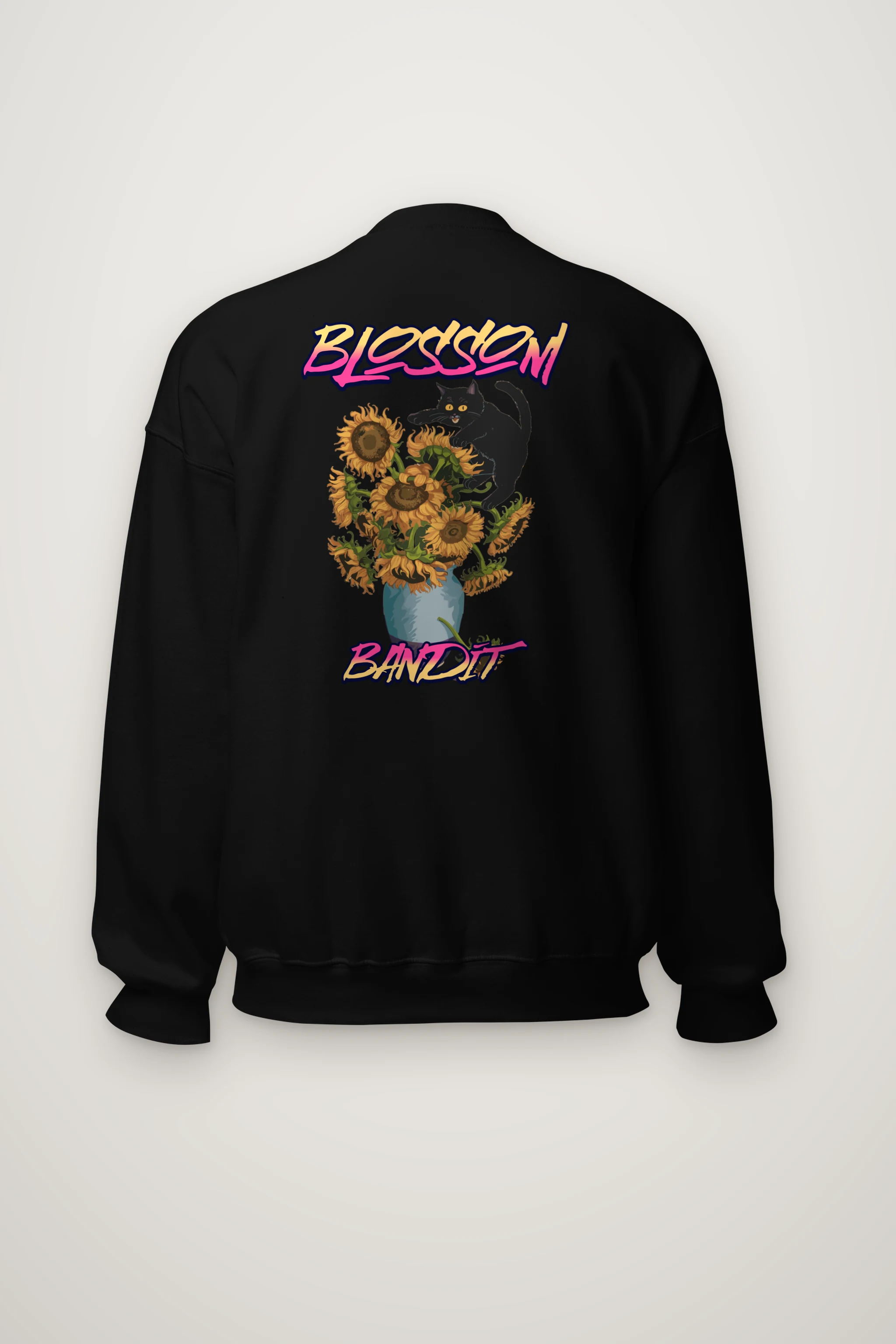 "Blossom Bandit" Heavy Blend Unisex Crewneck Sweatshirt