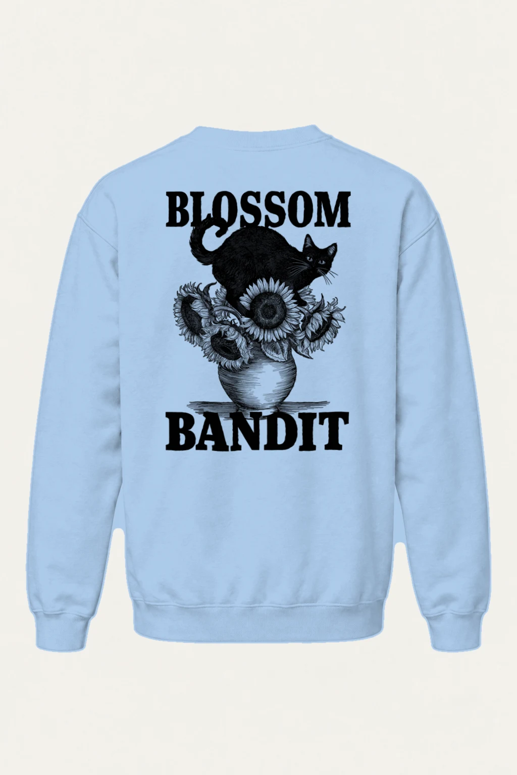 "Blossom Bandit" Heavy Blend Unisex Crewneck Sweatshirt | Gildan 18000