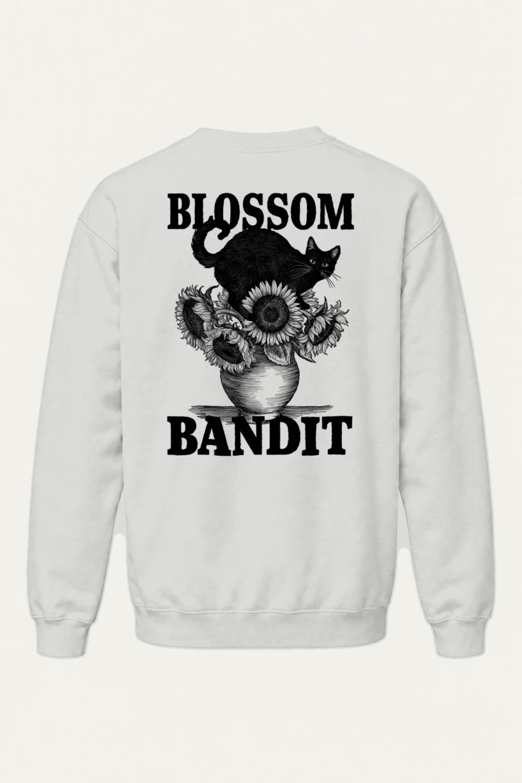 "Blossom Bandit" Heavy Blend Unisex Crewneck Sweatshirt | Gildan 18000