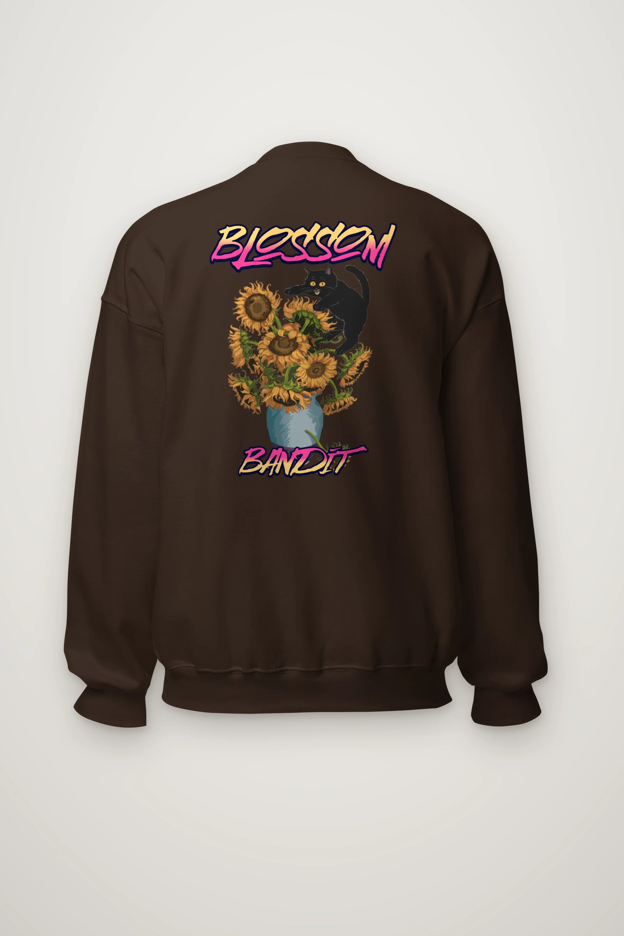 "Blossom Bandit" Heavy Blend Unisex Crewneck Sweatshirt