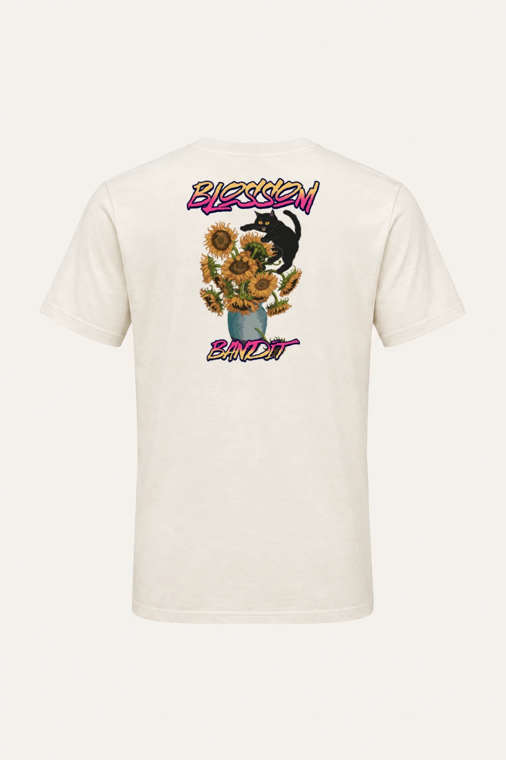 "Blossom Bandit" Heavyweight Unisex Crewneck T-shirt | Gildan 5000