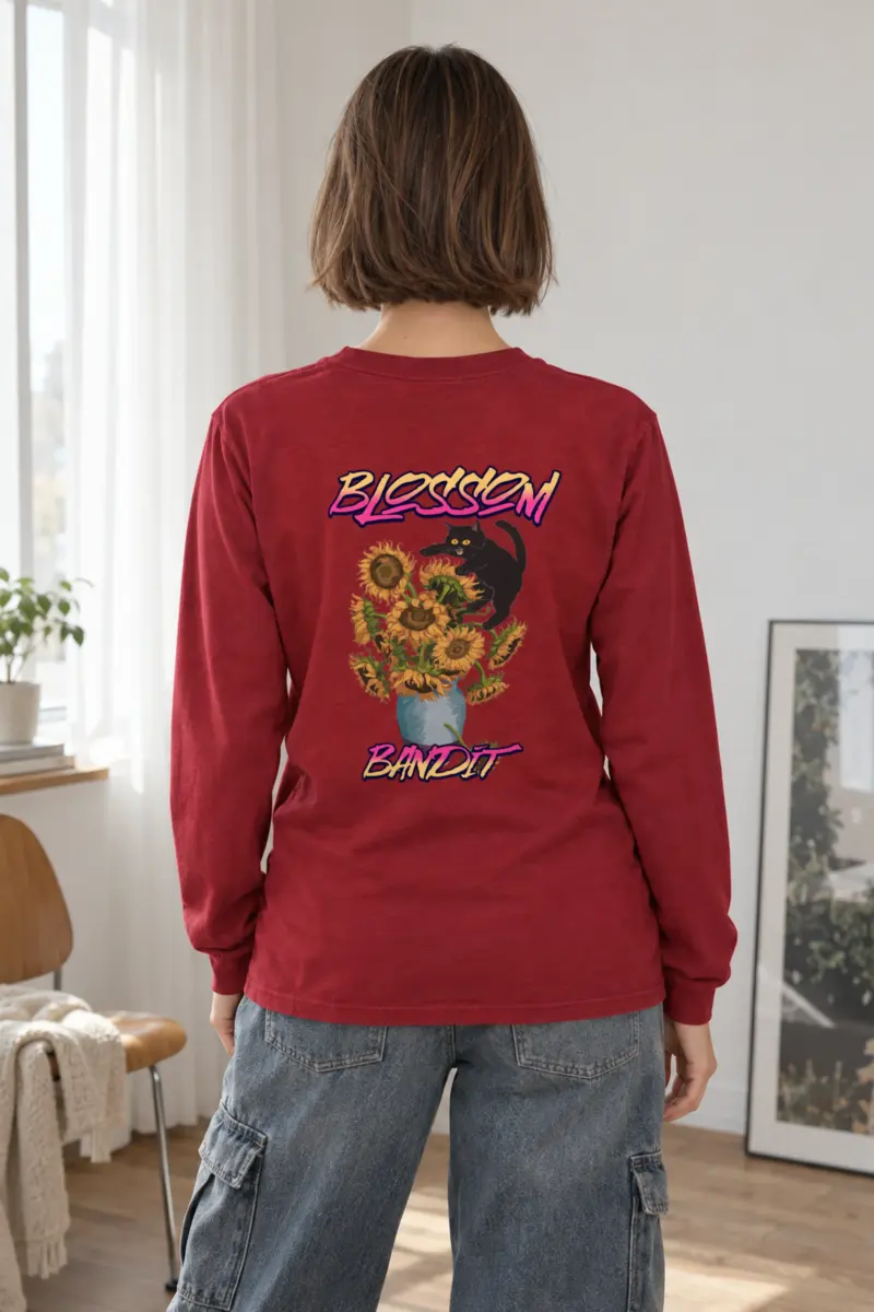 "Blossom Bandit" Unisex Longsleeve T-shirt