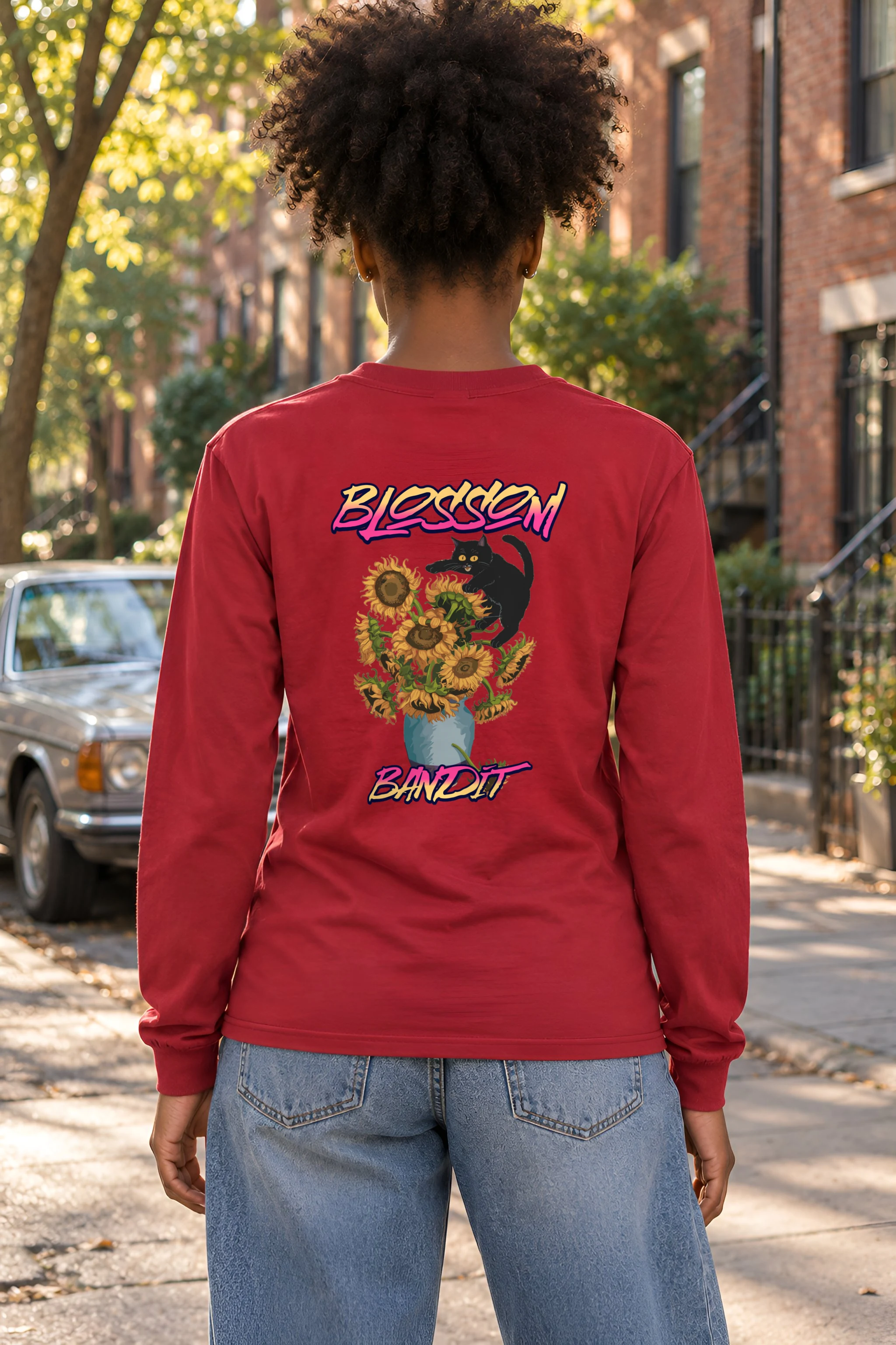 "Blossom Bandit" Unisex Longsleeve T-shirt