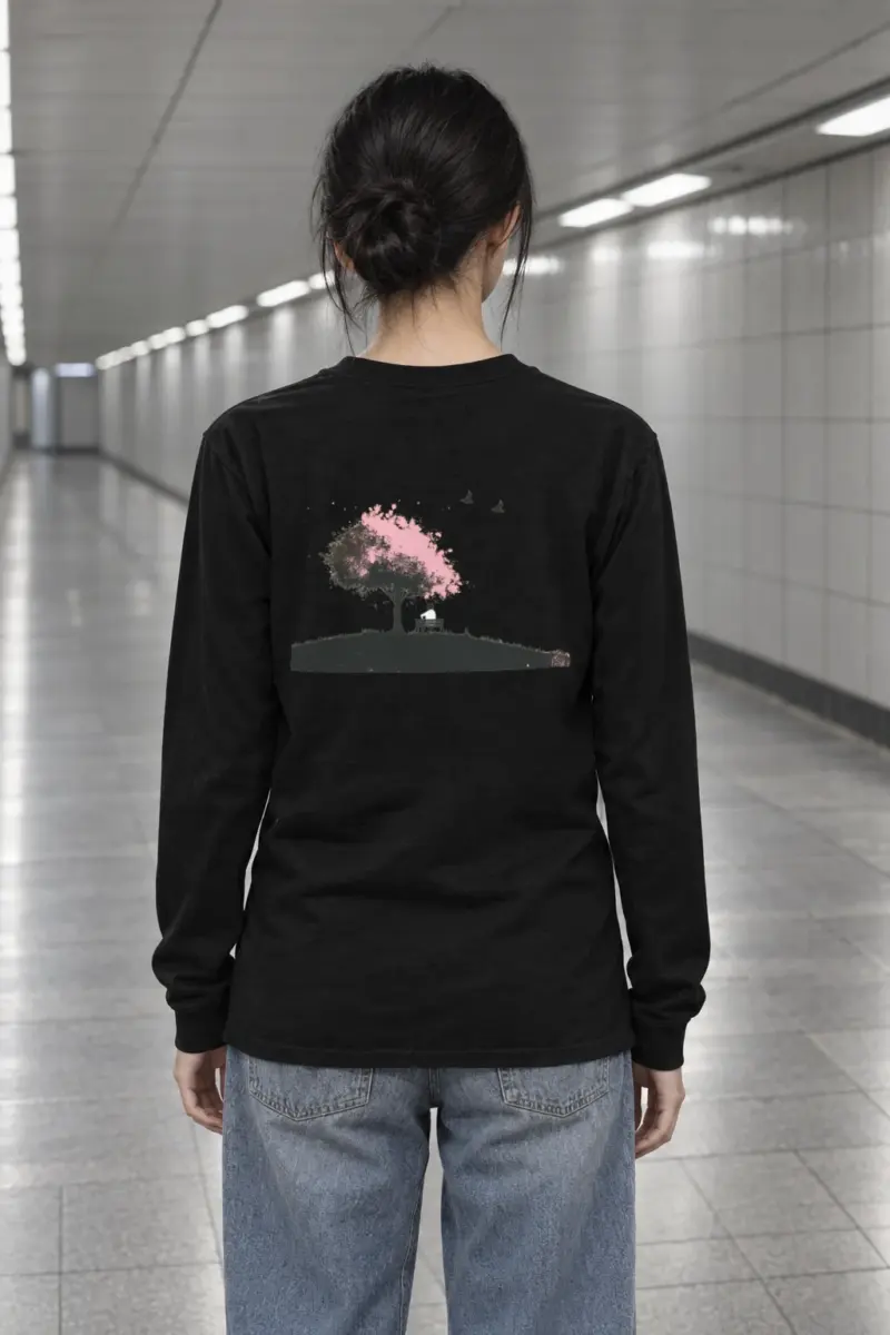 "Blossom Bench" Unisex Longsleeve T-shirt