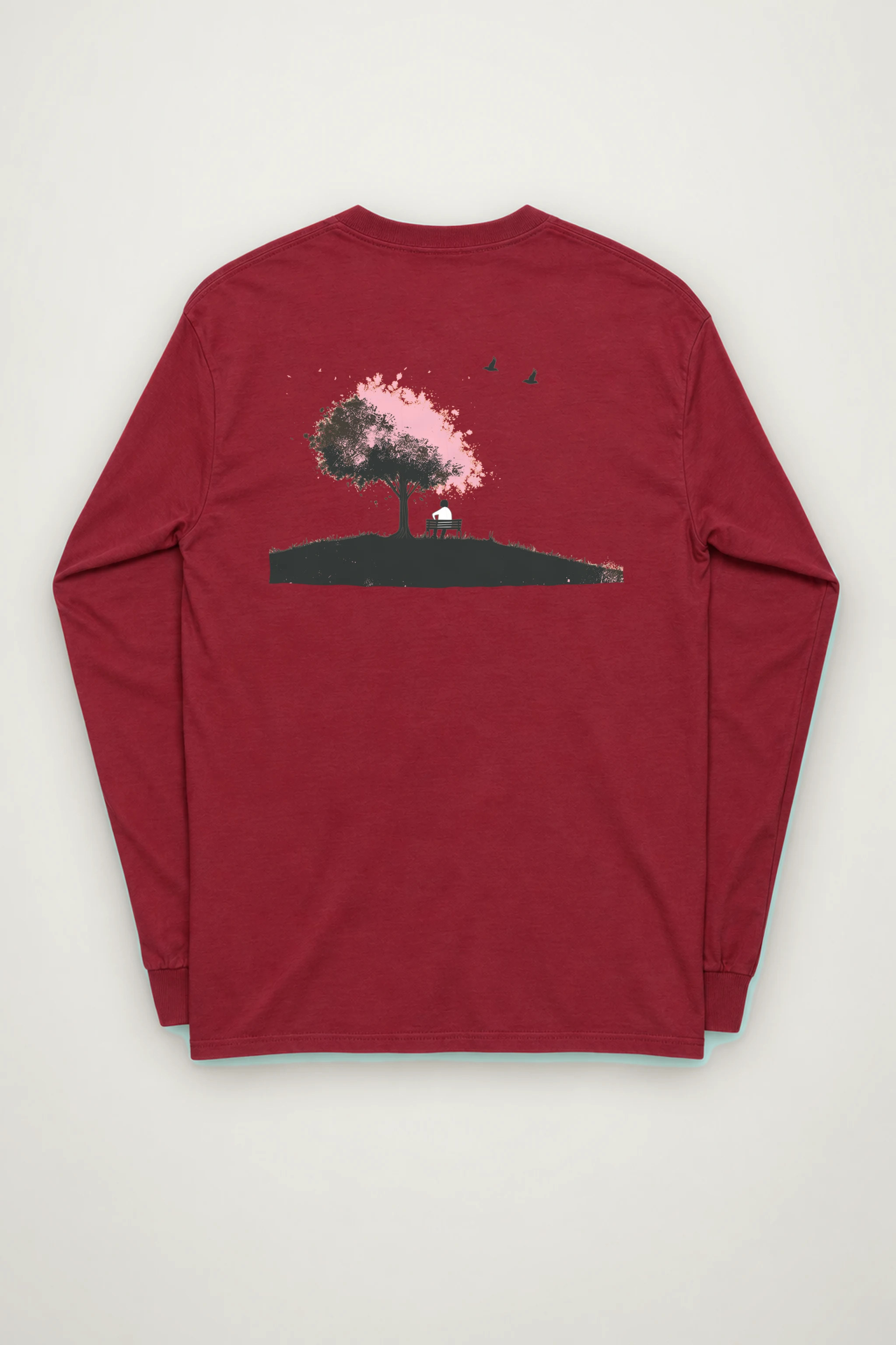 "Blossom Bench" Unisex Longsleeve T-shirt