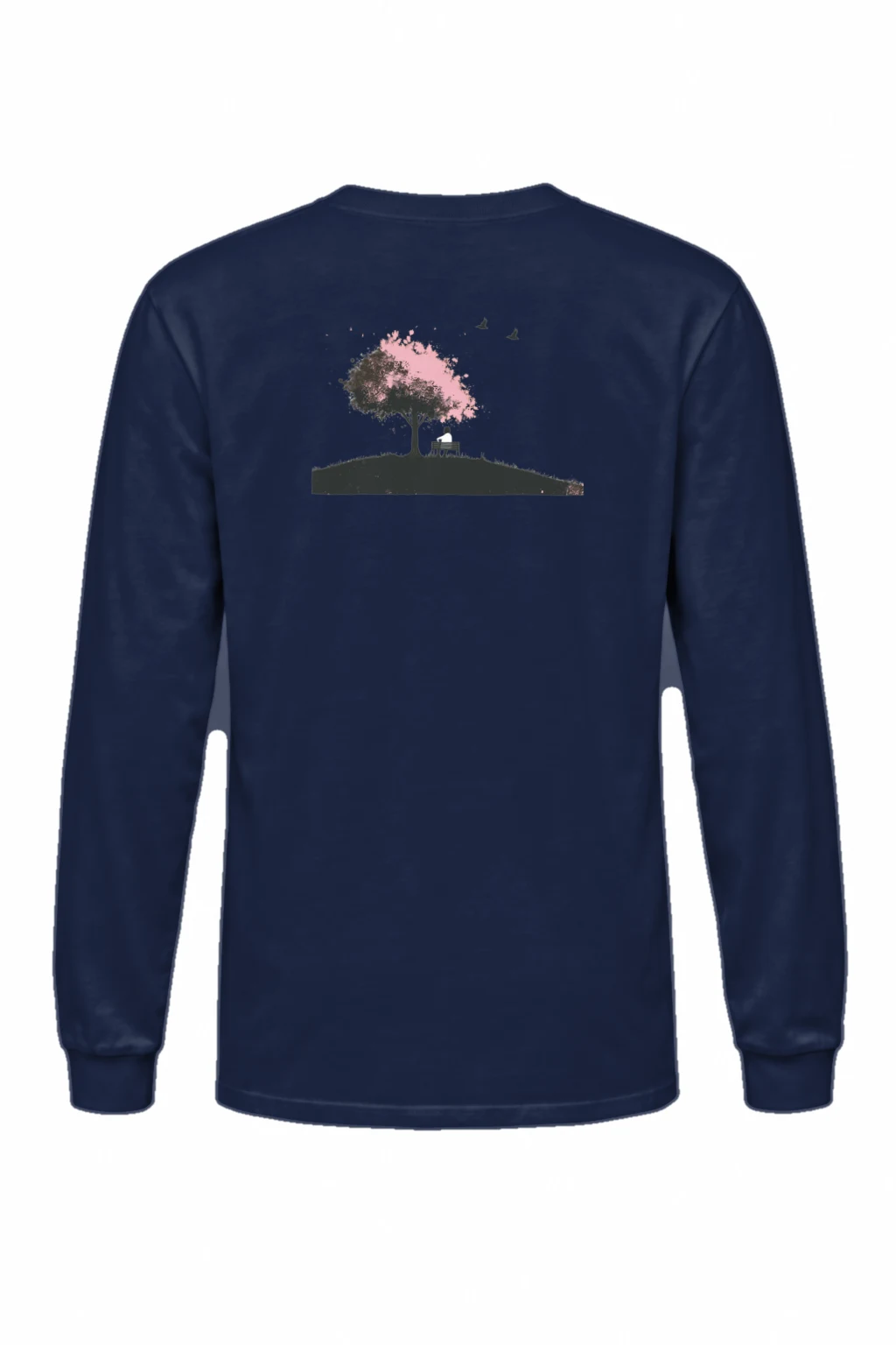 "Blossom Bench" Unisex Longsleeve T-shirt | Gildan 2400