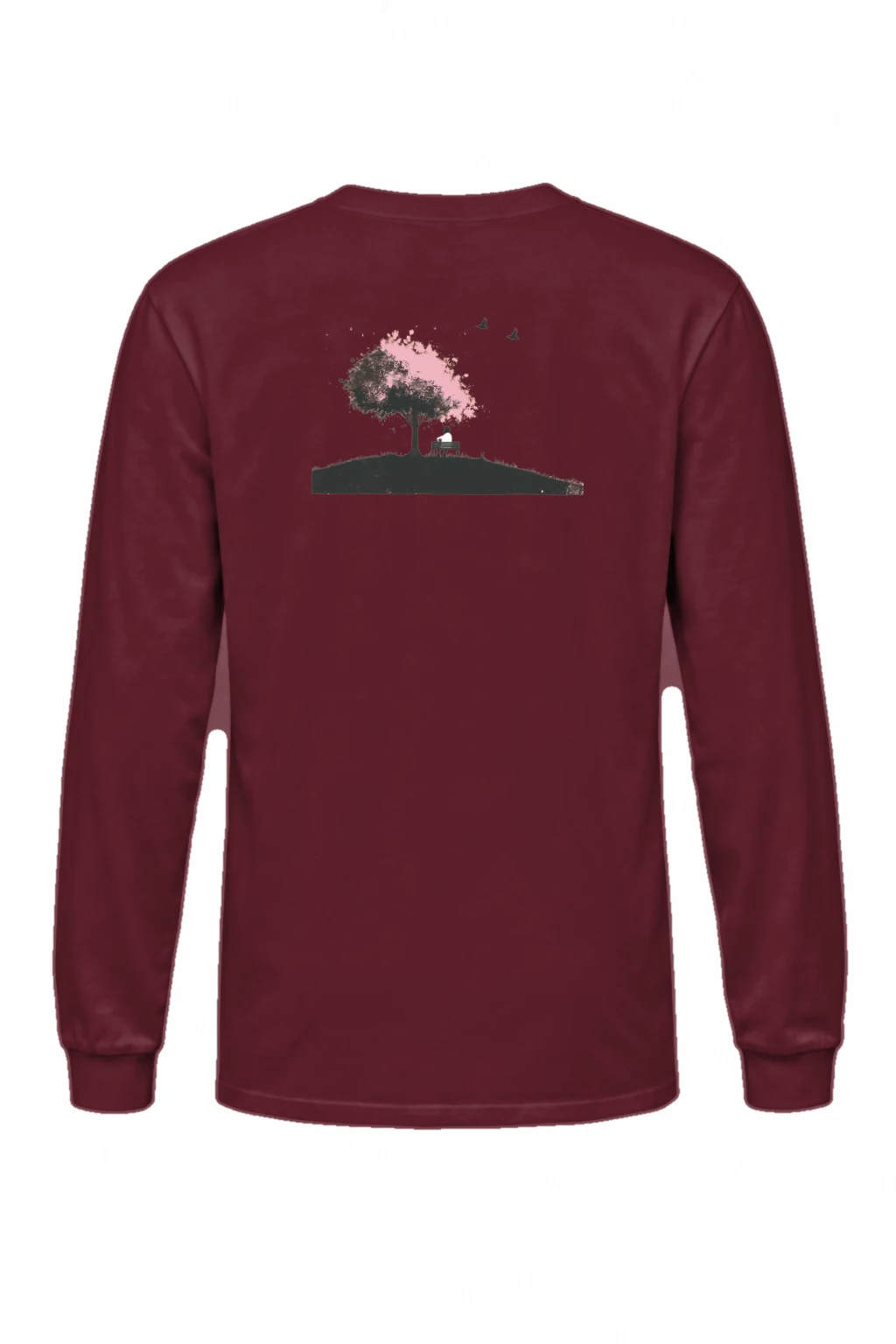 "Blossom Bench" Unisex Longsleeve T-shirt | Gildan 2400