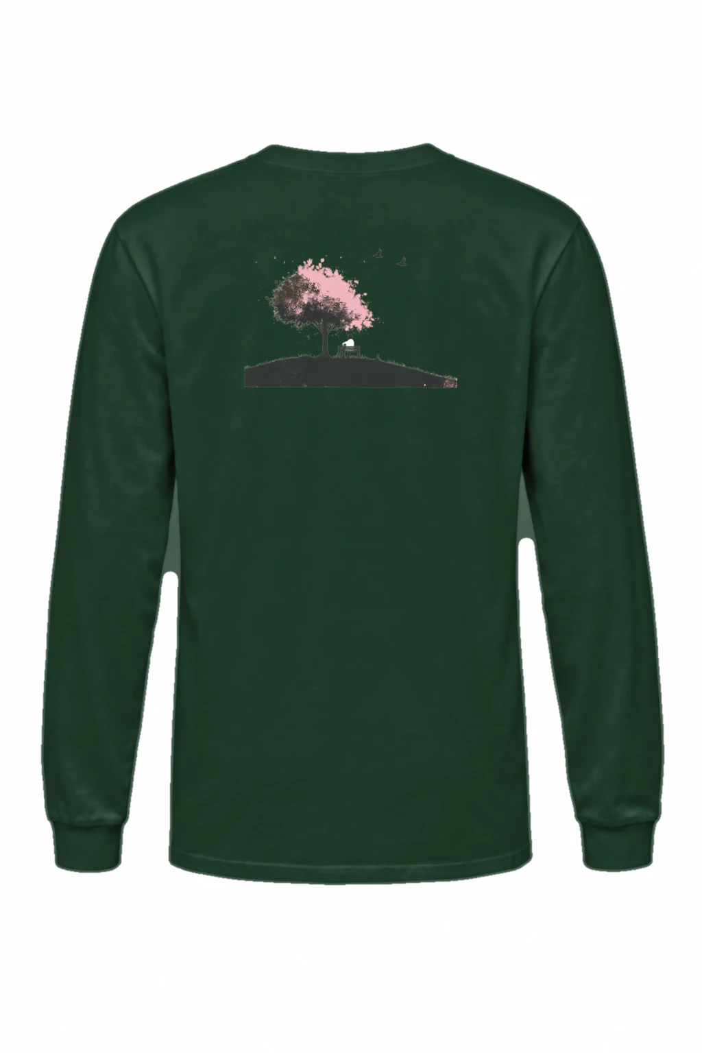 "Blossom Bench" Unisex Longsleeve T-shirt | Gildan 2400