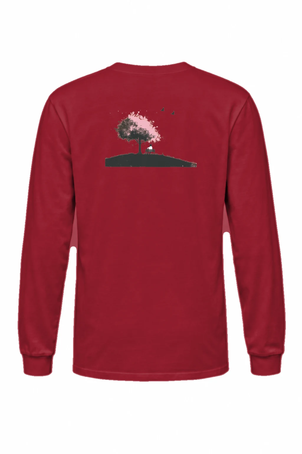 "Blossom Bench" Unisex Longsleeve T-shirt | Gildan 2400