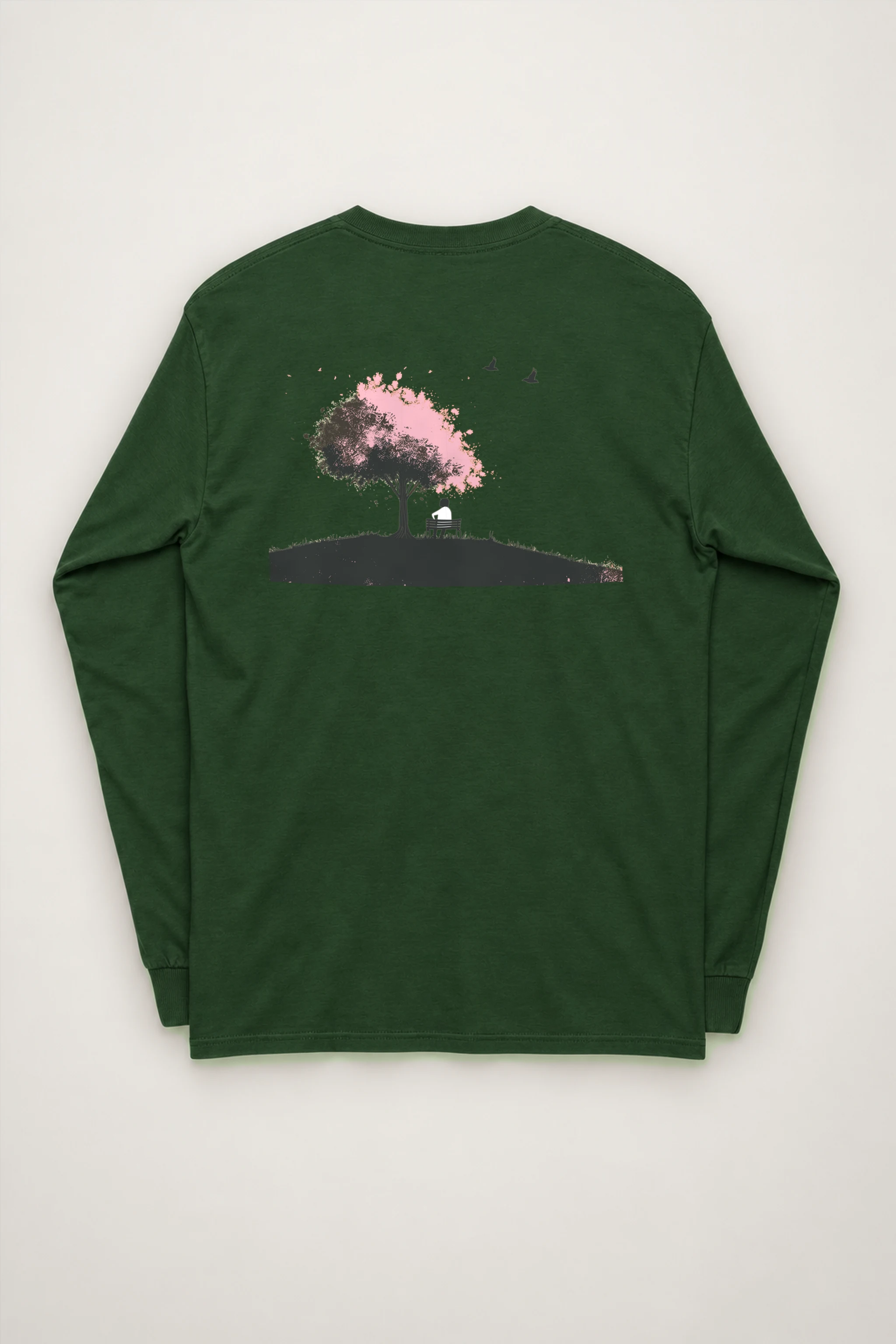 "Blossom Bench" Unisex Longsleeve T-shirt