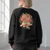 "Blossom In Bloom" Heavy Blend Unisex Crewneck Sweatshirt | Gildan 18000