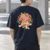 "Blossom In Bloom" Heavyweight Unisex Crewneck T-shirt | Gildan 5000