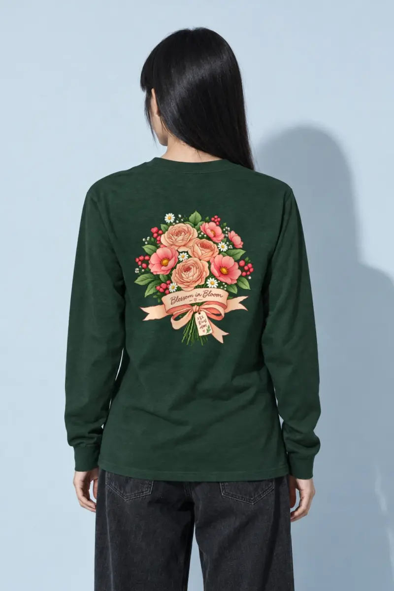 "Blossom in Bloom" Unisex Longsleeve T-shirt