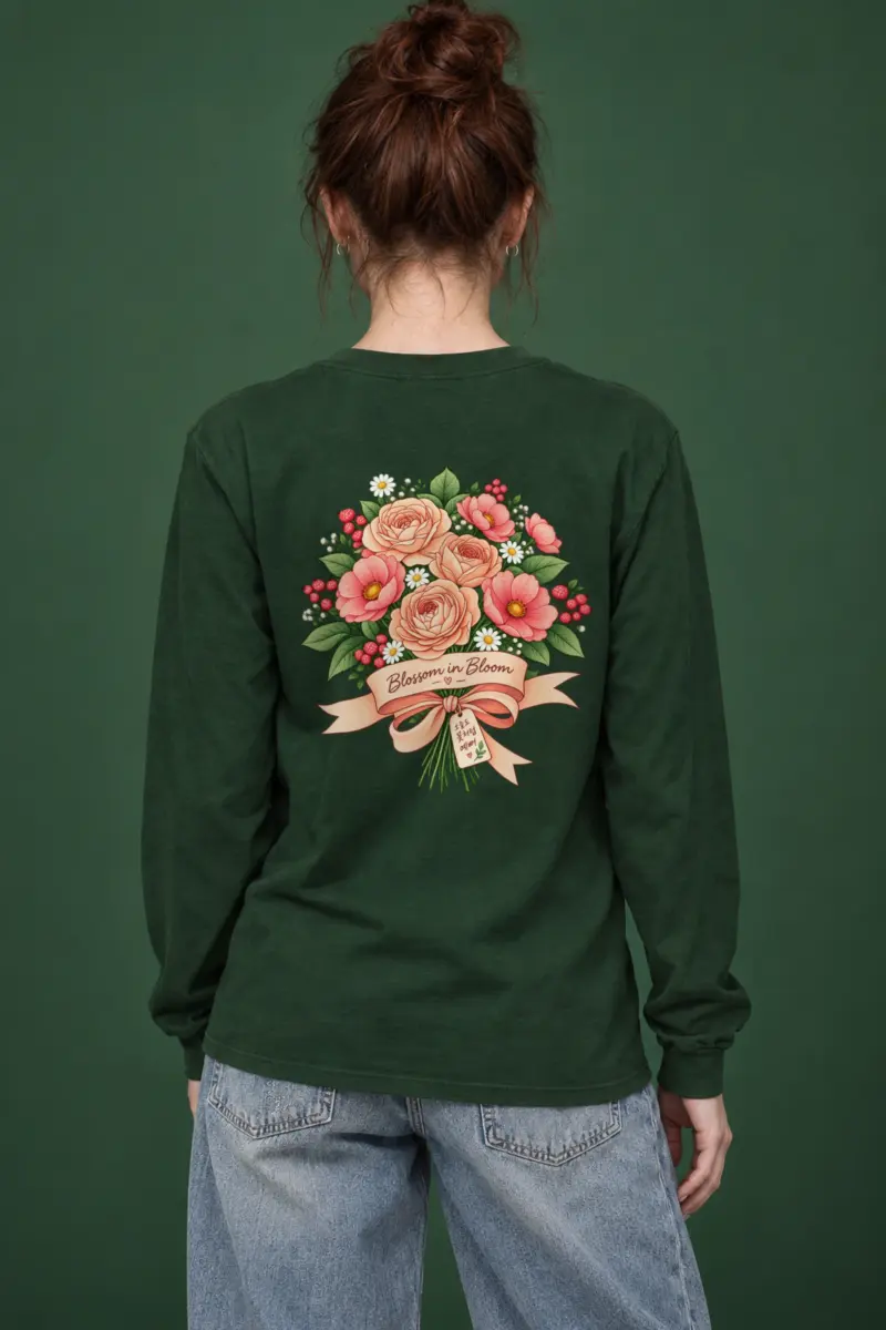 "Blossom in Bloom" Unisex Longsleeve T-shirt