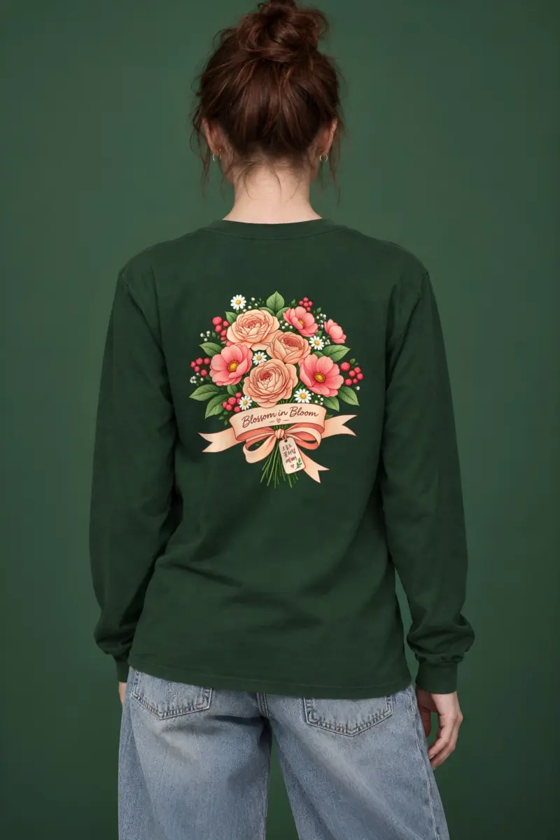 "Blossom in Bloom" Unisex Longsleeve T-shirt