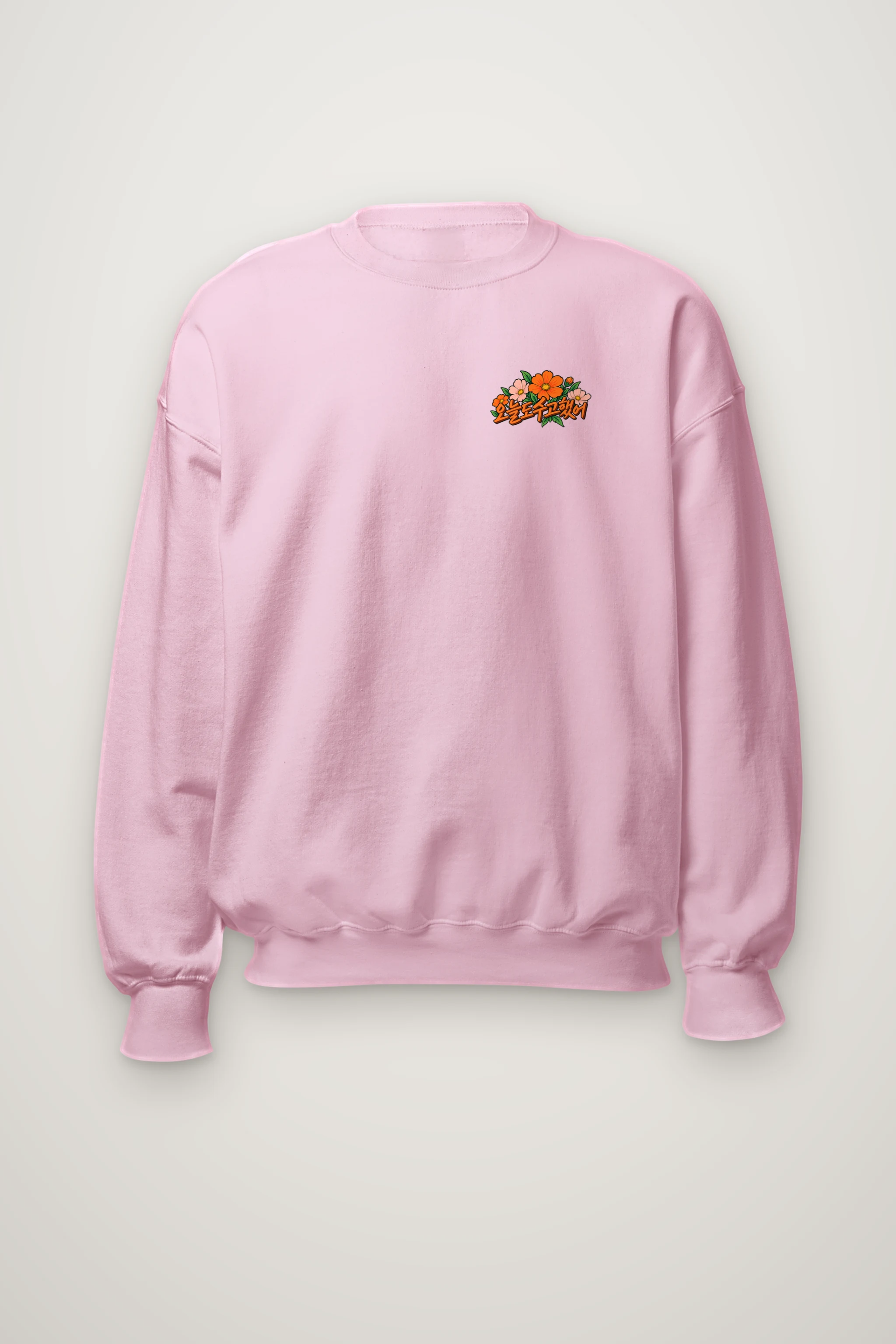 "Blossom Meadow" Heavy Blend Unisex Crewneck Sweatshirt