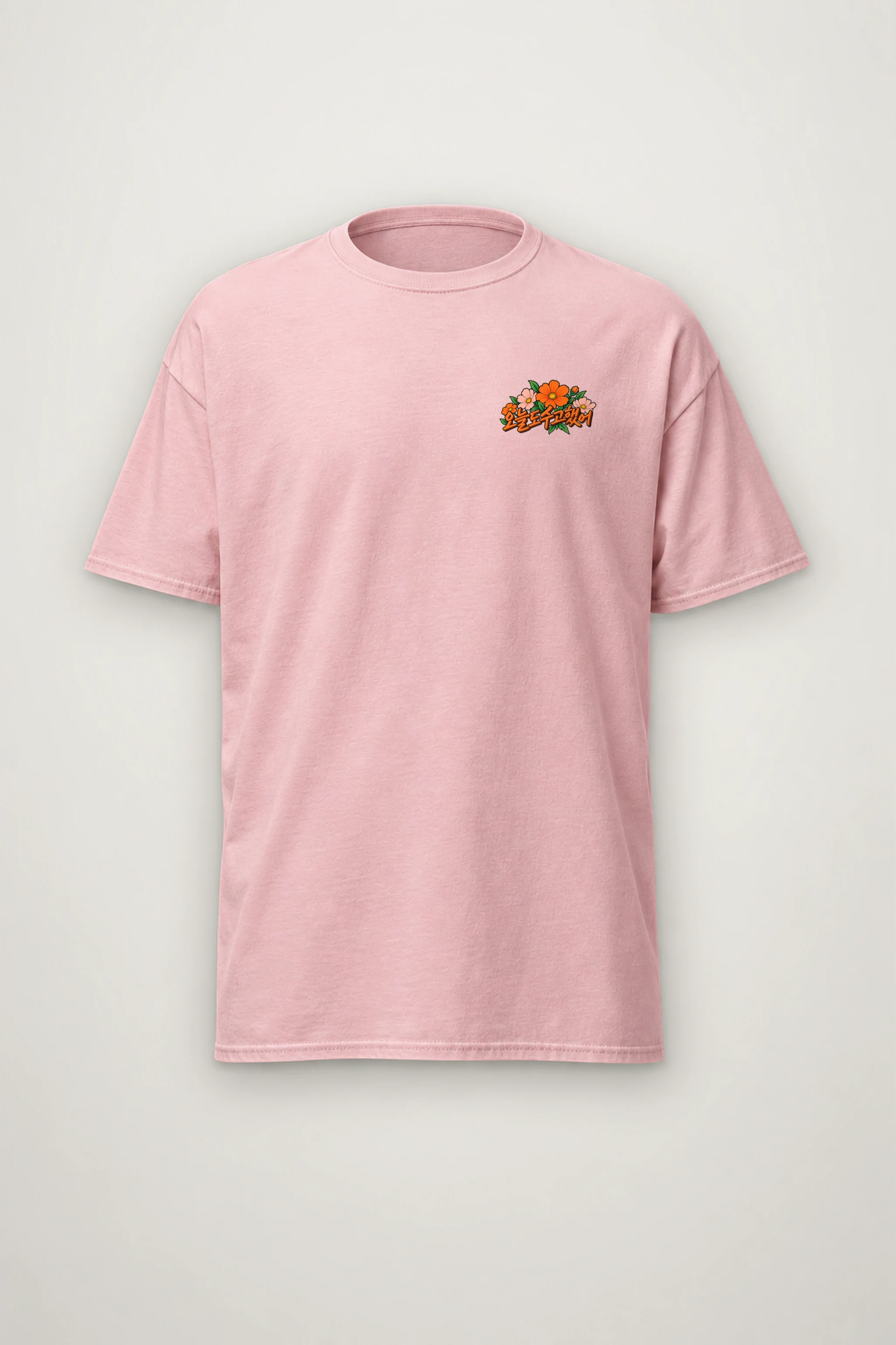 "Blossom Meadow" Heavyweight Unisex Crewneck T-shirt