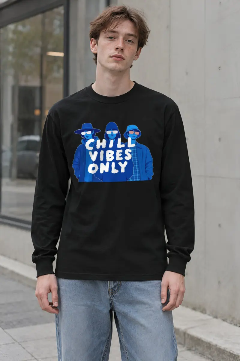 "Blue Shade Society" Unisex Longsleeve T-shirt
