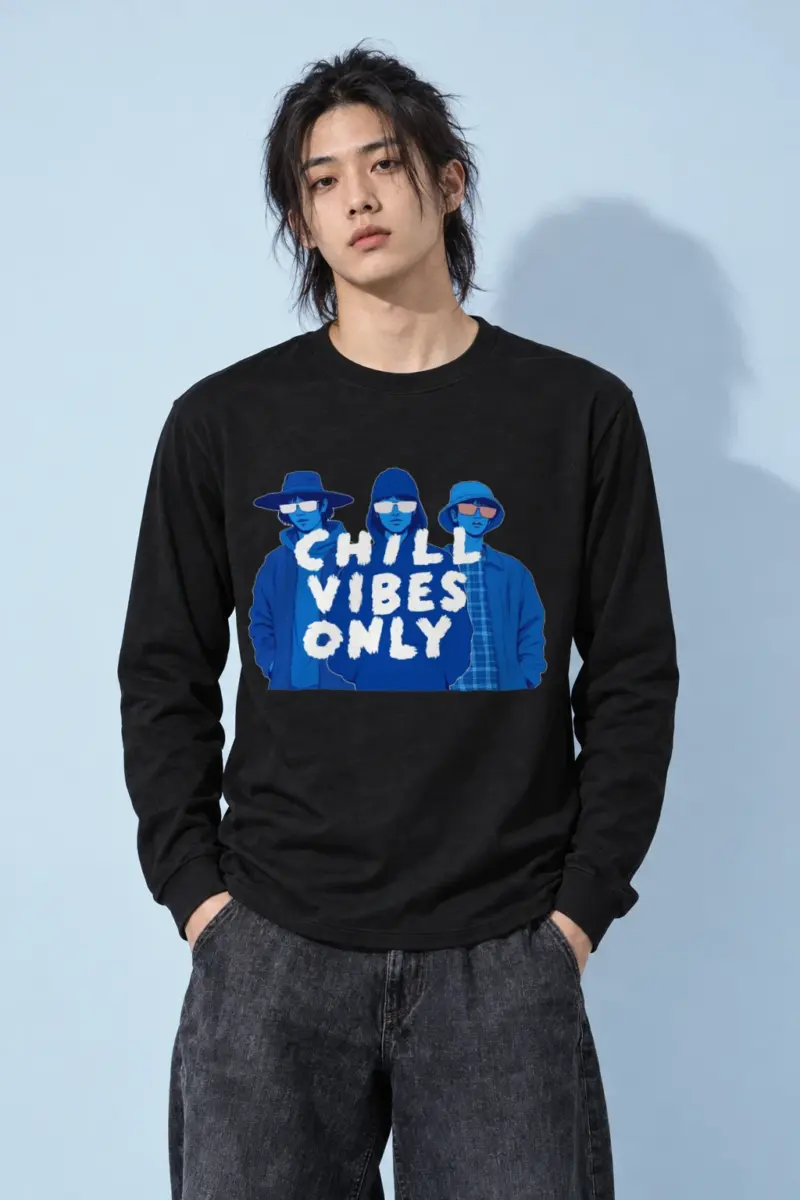 "Blue Shade Society" Unisex Longsleeve T-shirt