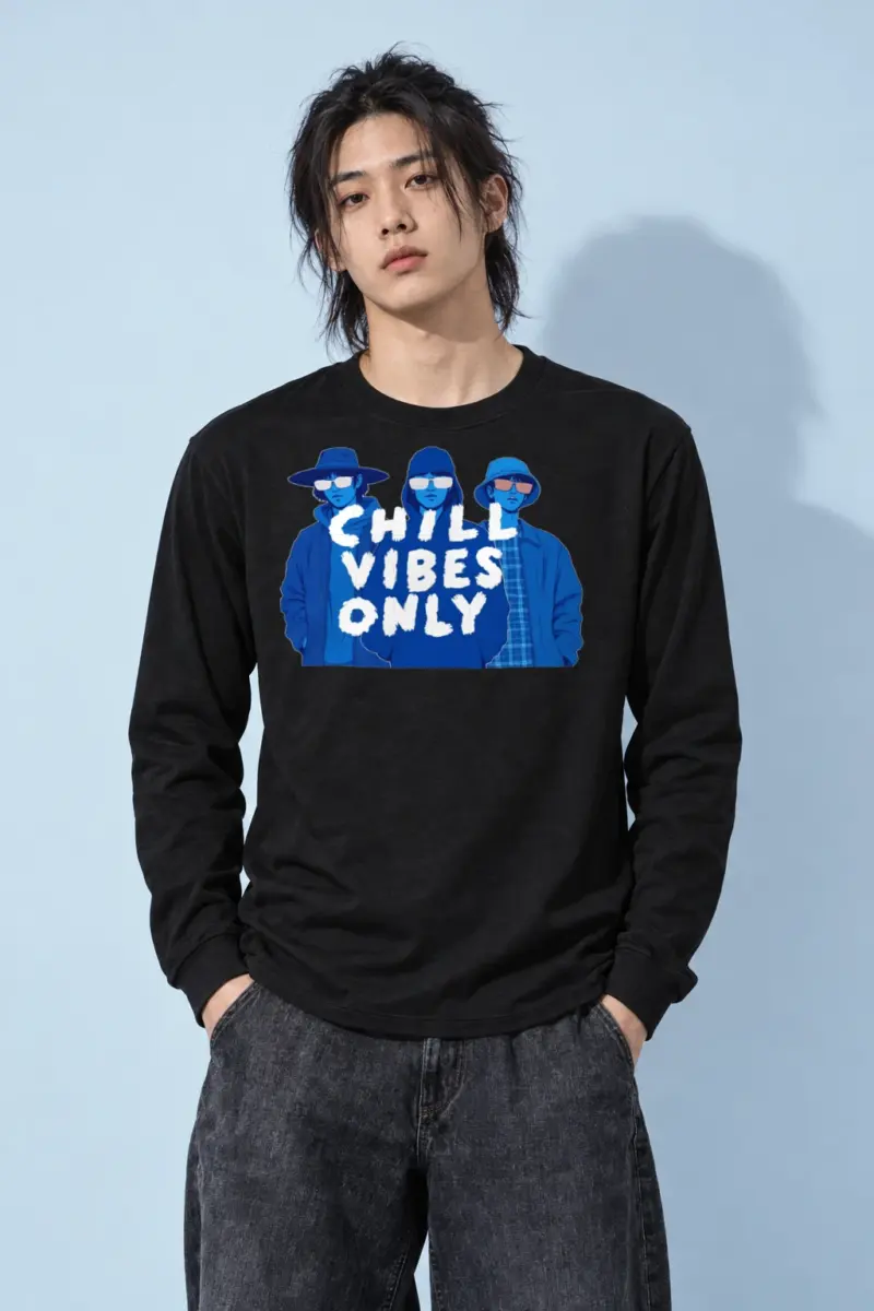 "Blue Shade Society" Unisex Longsleeve T-shirt