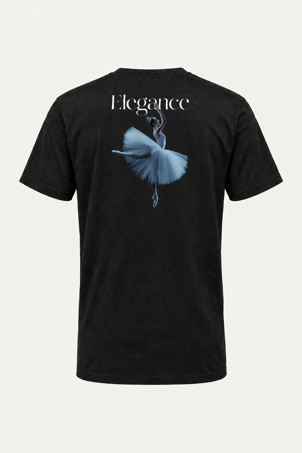 "Blue Tutu Elegance" Heavyweight Unisex Crewneck T-shirt | Gildan 5000