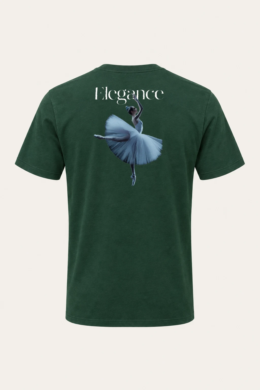 "Blue Tutu Elegance" Heavyweight Unisex Crewneck T-shirt | Gildan 5000
