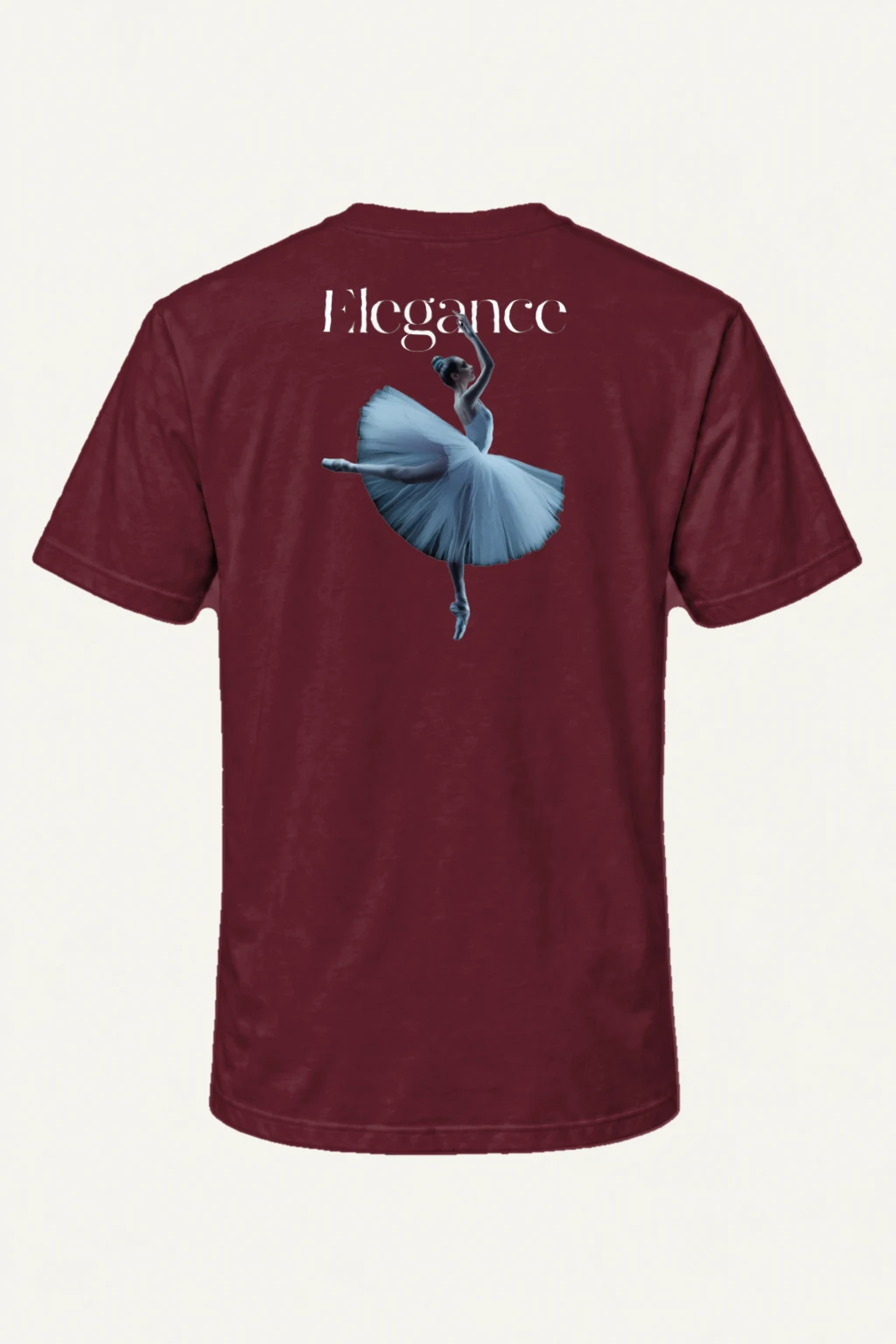 "Blue Tutu Elegance" Heavyweight Unisex Crewneck T-shirt | Gildan 5000