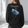 "Blue Tutu Elegance" Unisex Longsleeve T-shirt | Gildan 2400