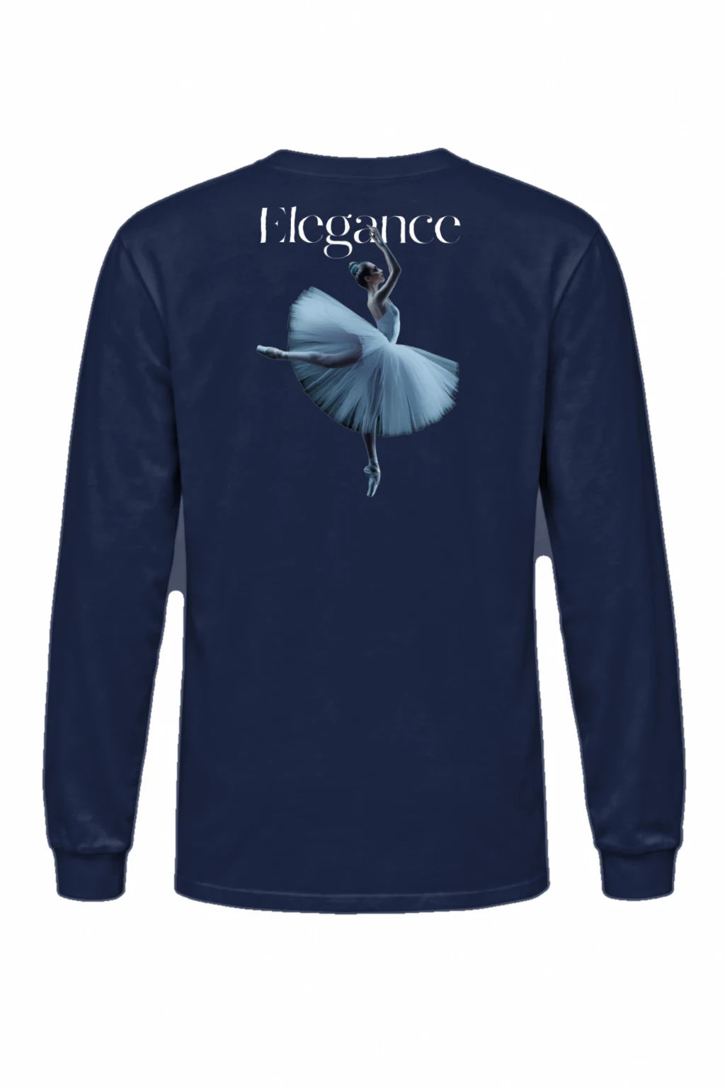 "Blue Tutu Elegance" Unisex Longsleeve T-shirt | Gildan 2400