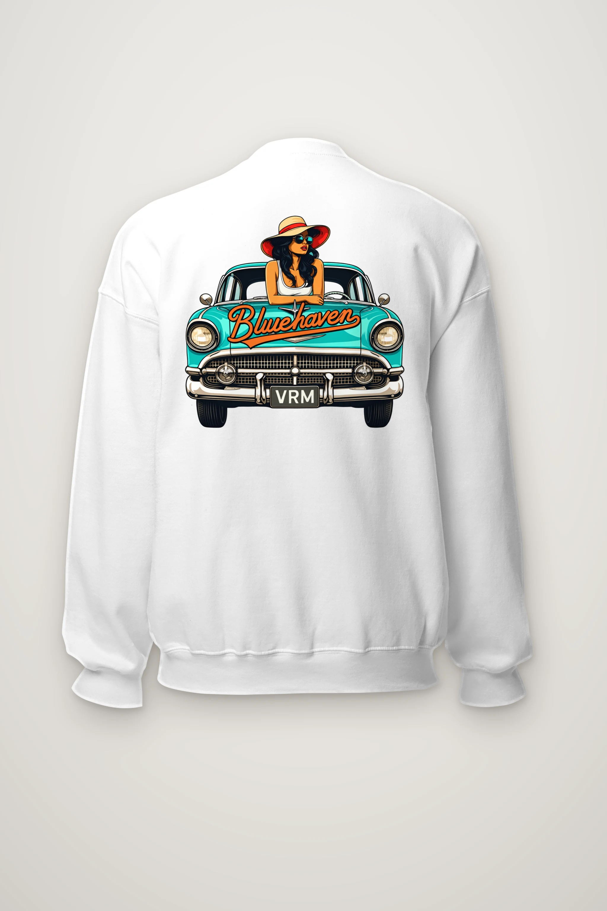 "Bluehaven Drive" Heavy Blend Unisex Crewneck Sweatshirt