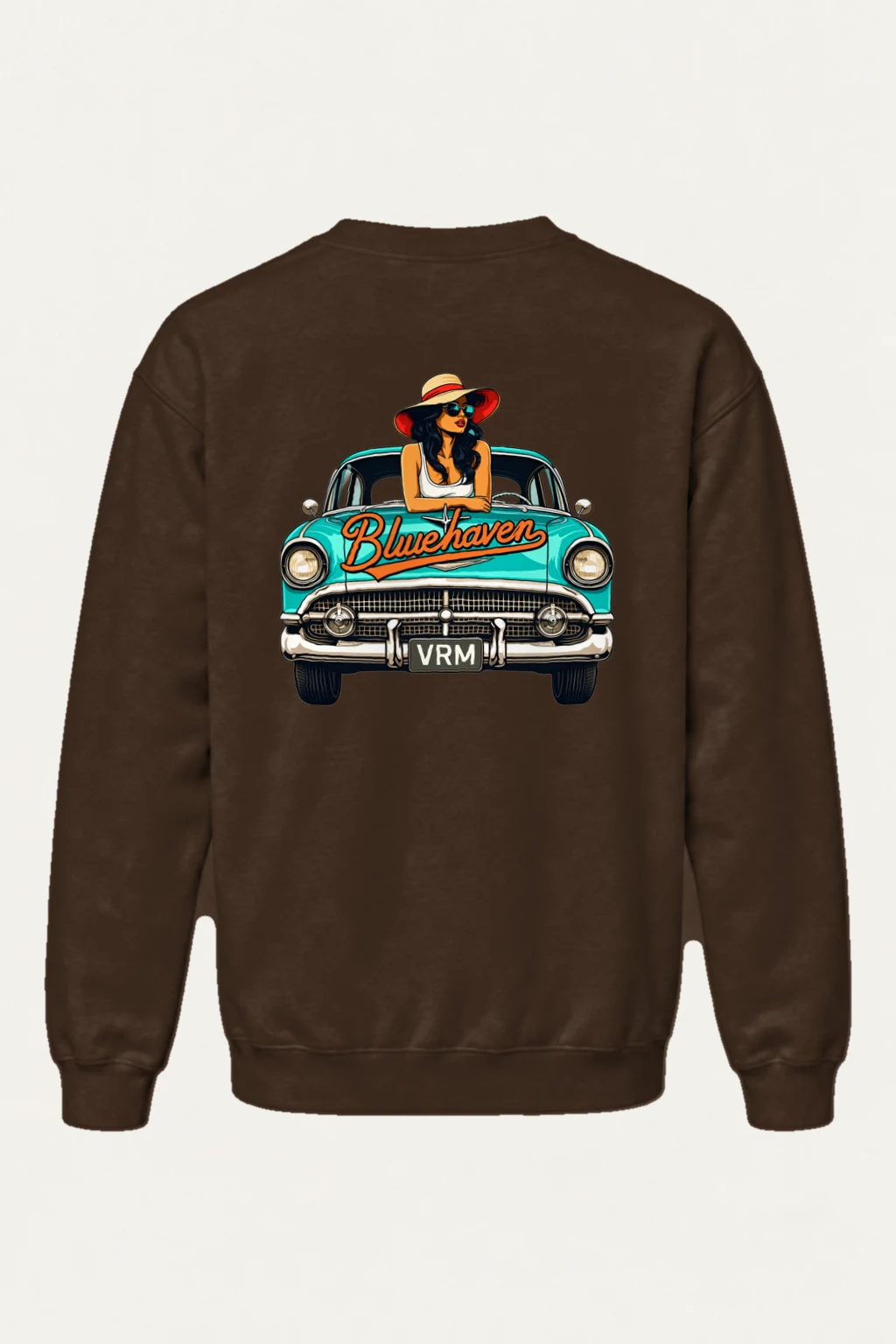 "Bluehaven Drive" Heavy Blend Unisex Crewneck Sweatshirt | Gildan 18000