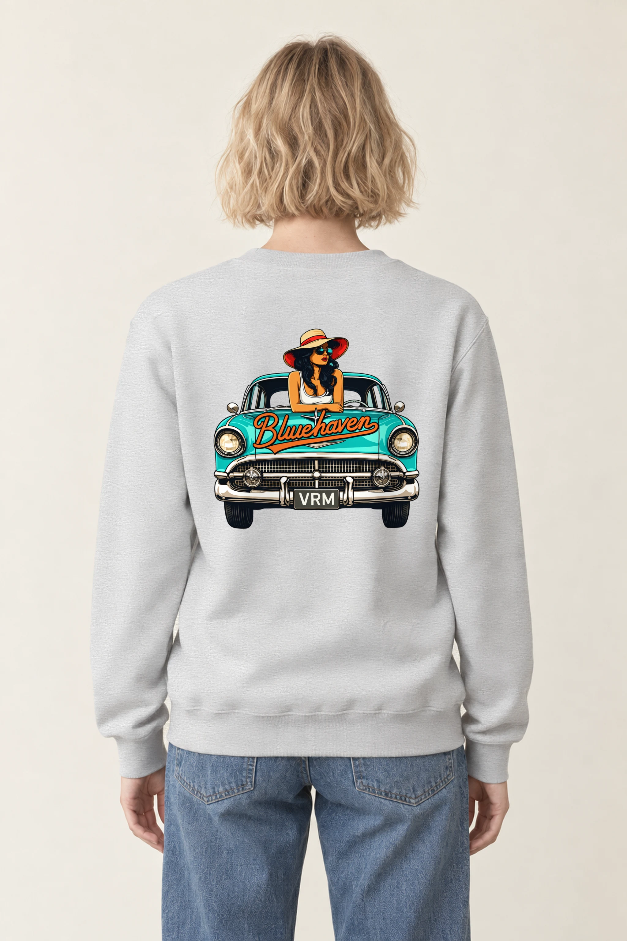"Bluehaven Drive" 1 Crewneck Sweatshirt
