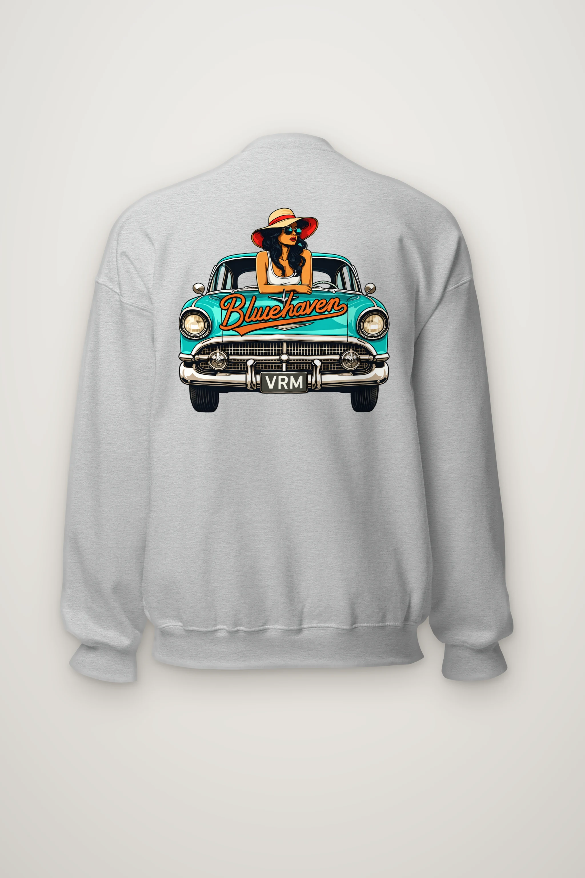 "Bluehaven Drive" Heavy Blend Unisex Crewneck Sweatshirt