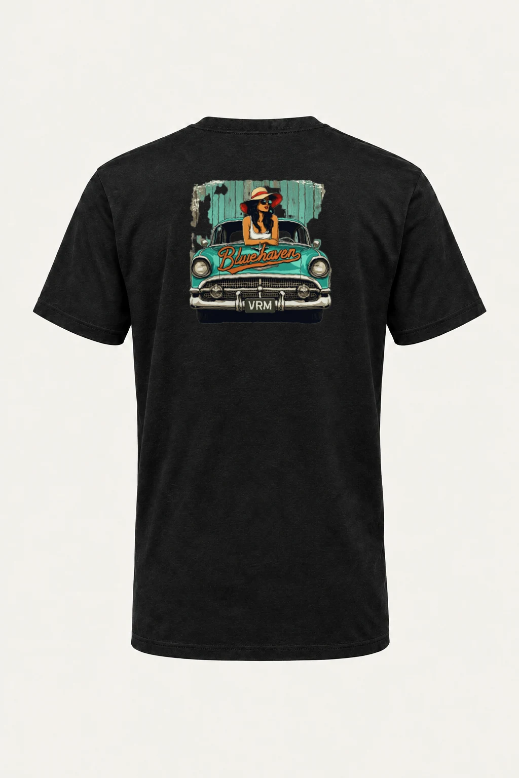 "Bluehaven Drive" Heavyweight Unisex Crewneck T-shirt | Gildan 5000