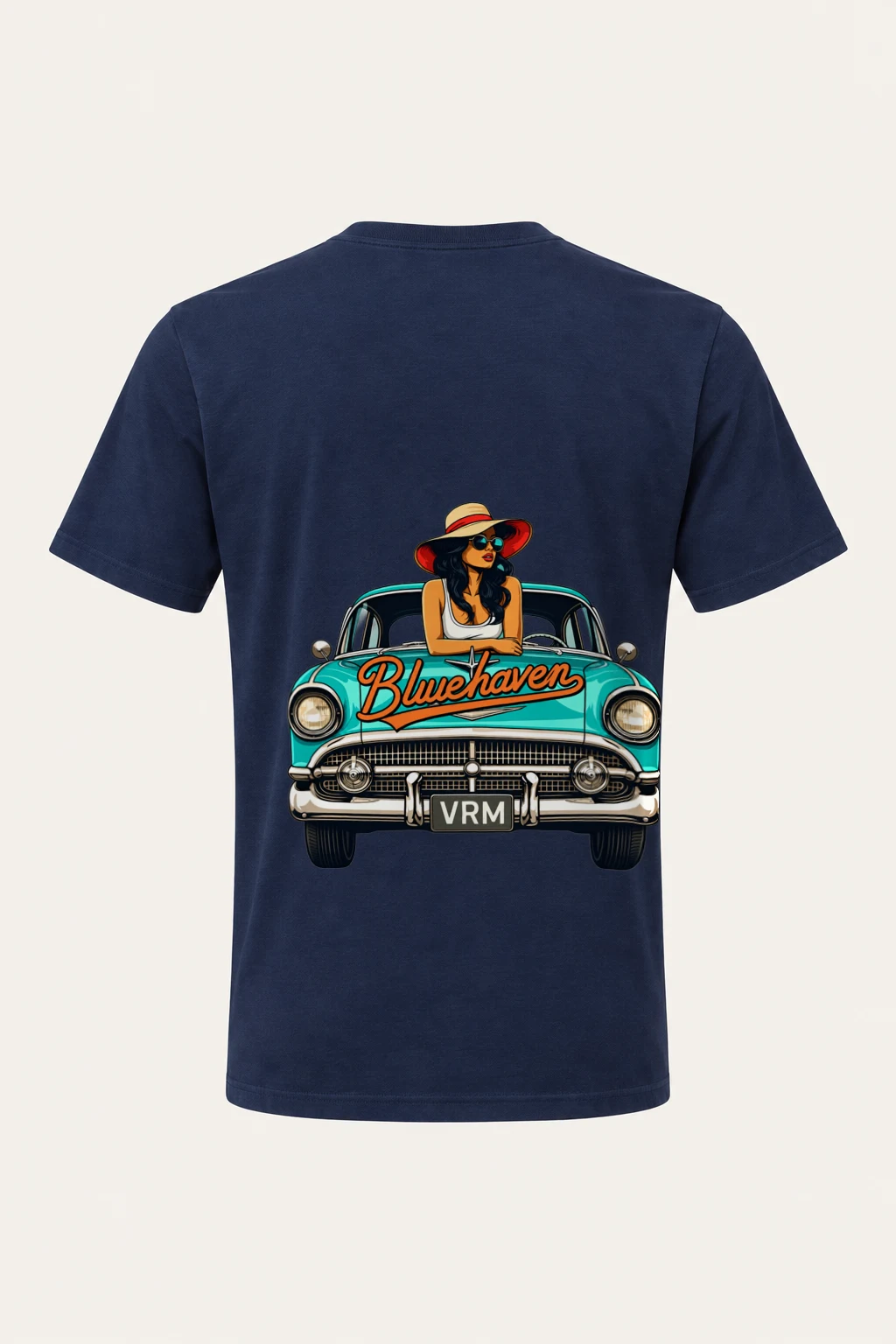 "Bluehaven Drive" Heavyweight Unisex Crewneck T-shirt | Gildan 5000