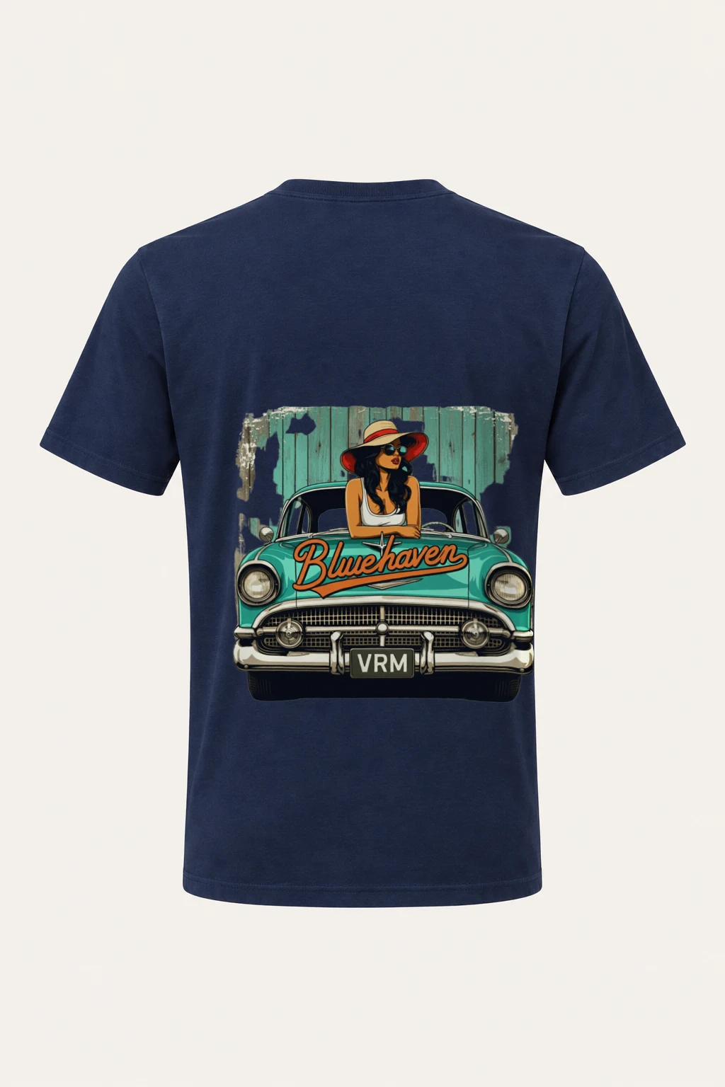 "Bluehaven Drive" Heavyweight Unisex Crewneck T-shirt | Gildan 5000