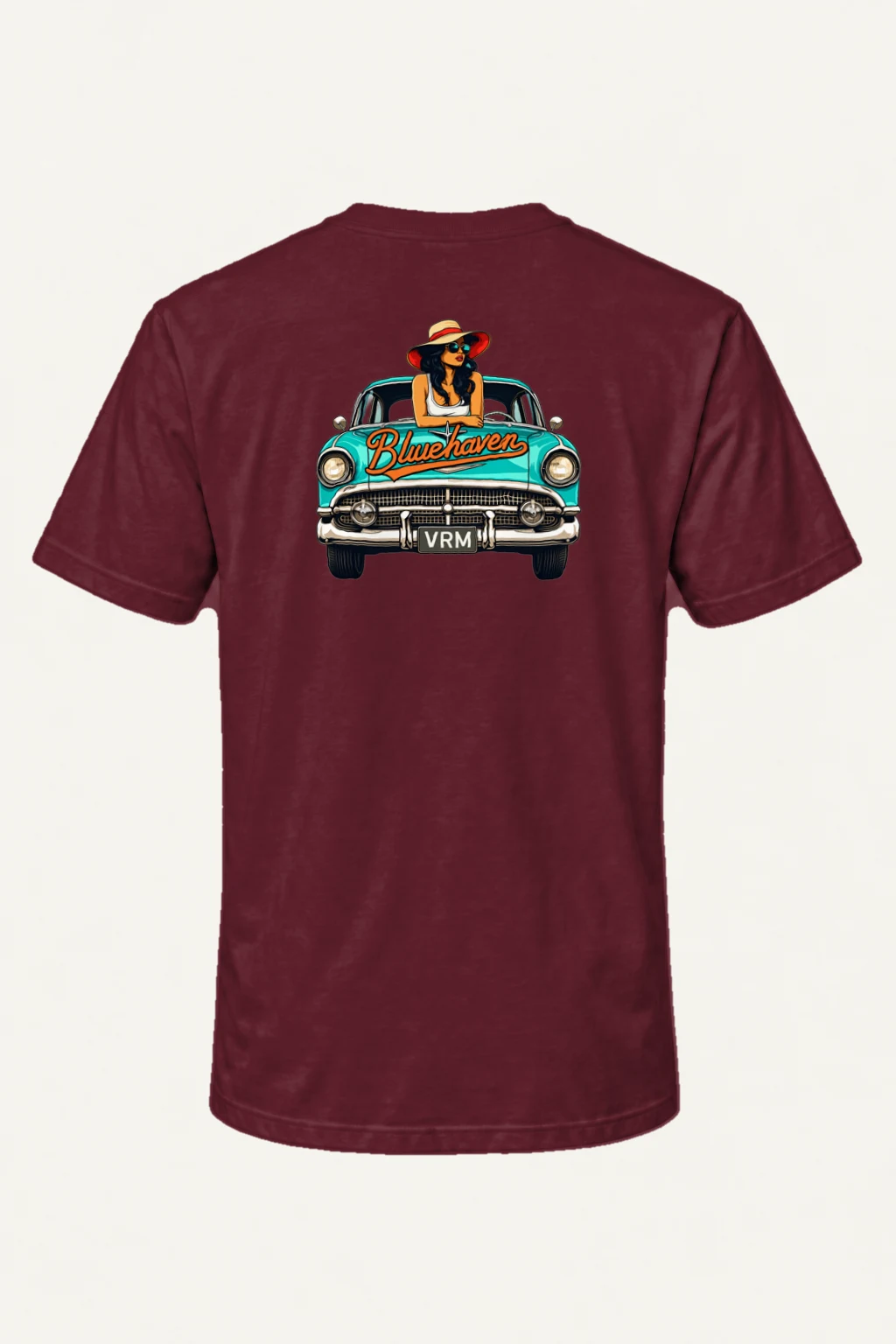 "Bluehaven Drive" Heavyweight Unisex Crewneck T-shirt | Gildan 5000