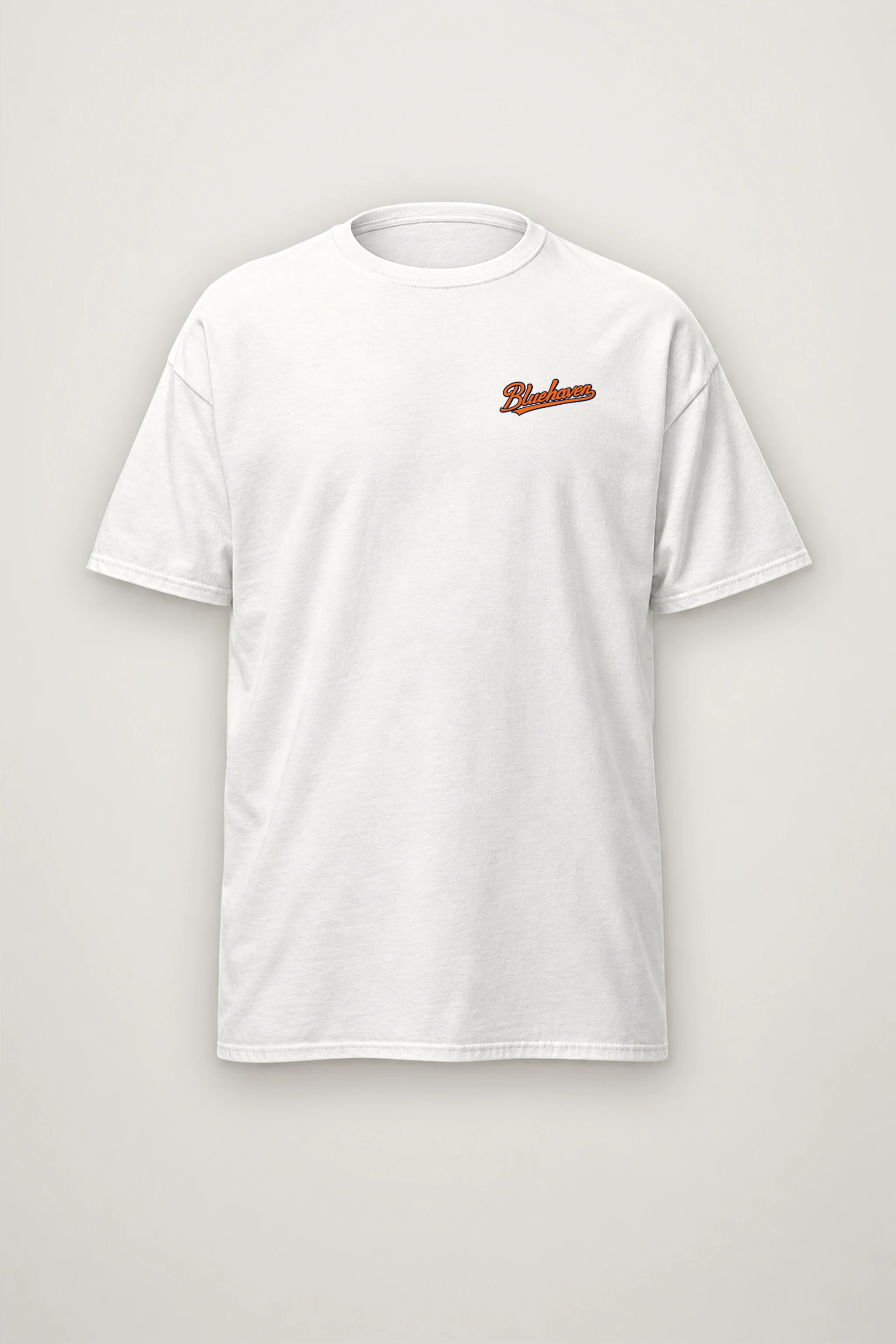 "Bluehaven Drive" Heavyweight Unisex Crewneck T-shirt