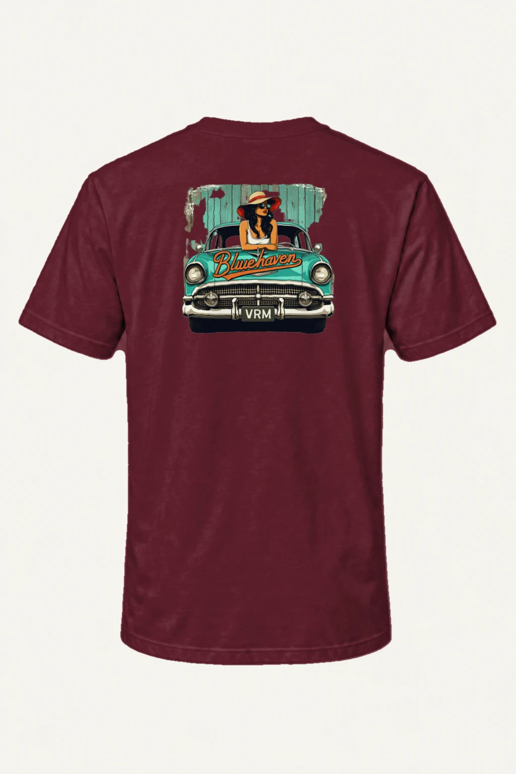 "Bluehaven Drive" Heavyweight Unisex Crewneck T-shirt | Gildan 5000