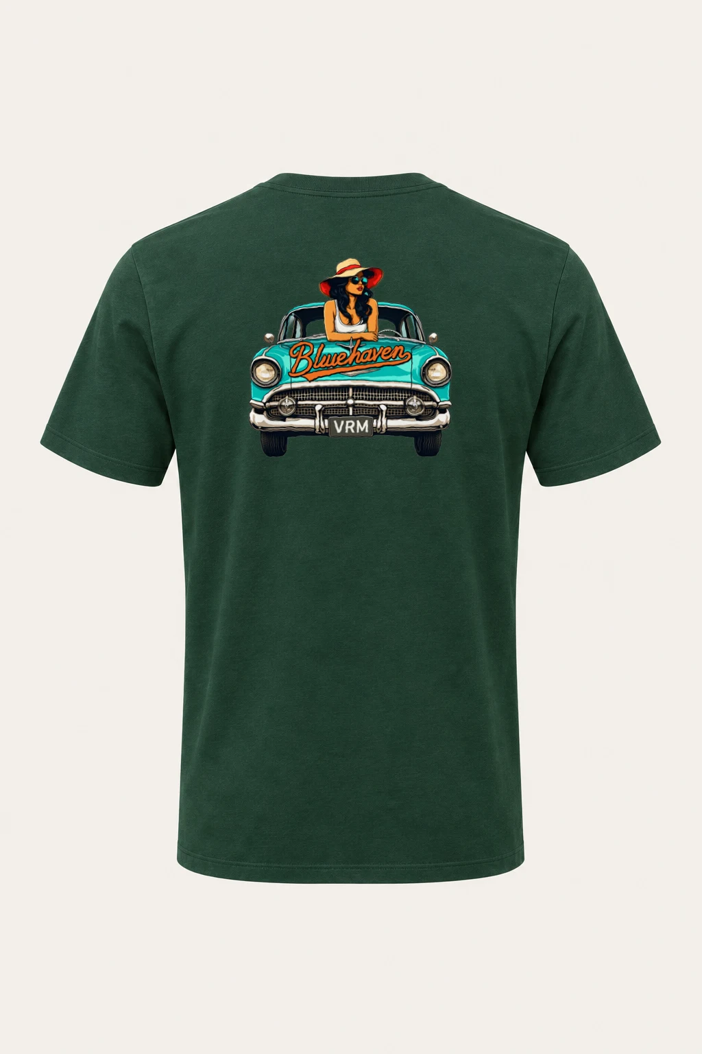 "Bluehaven Drive" Heavyweight Unisex Crewneck T-shirt | Gildan 5000