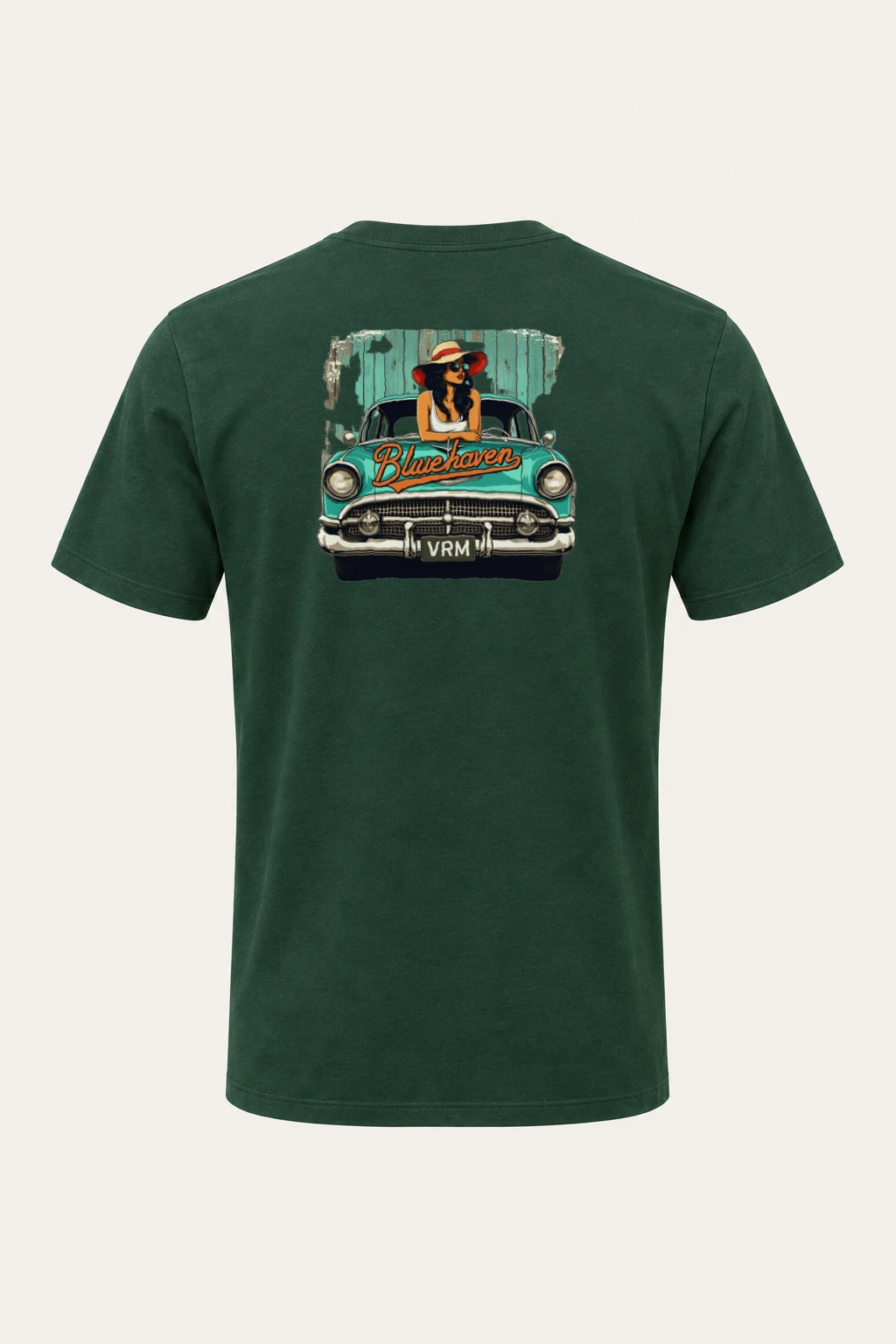 "Bluehaven Drive" Heavyweight Unisex Crewneck T-shirt | Gildan 5000