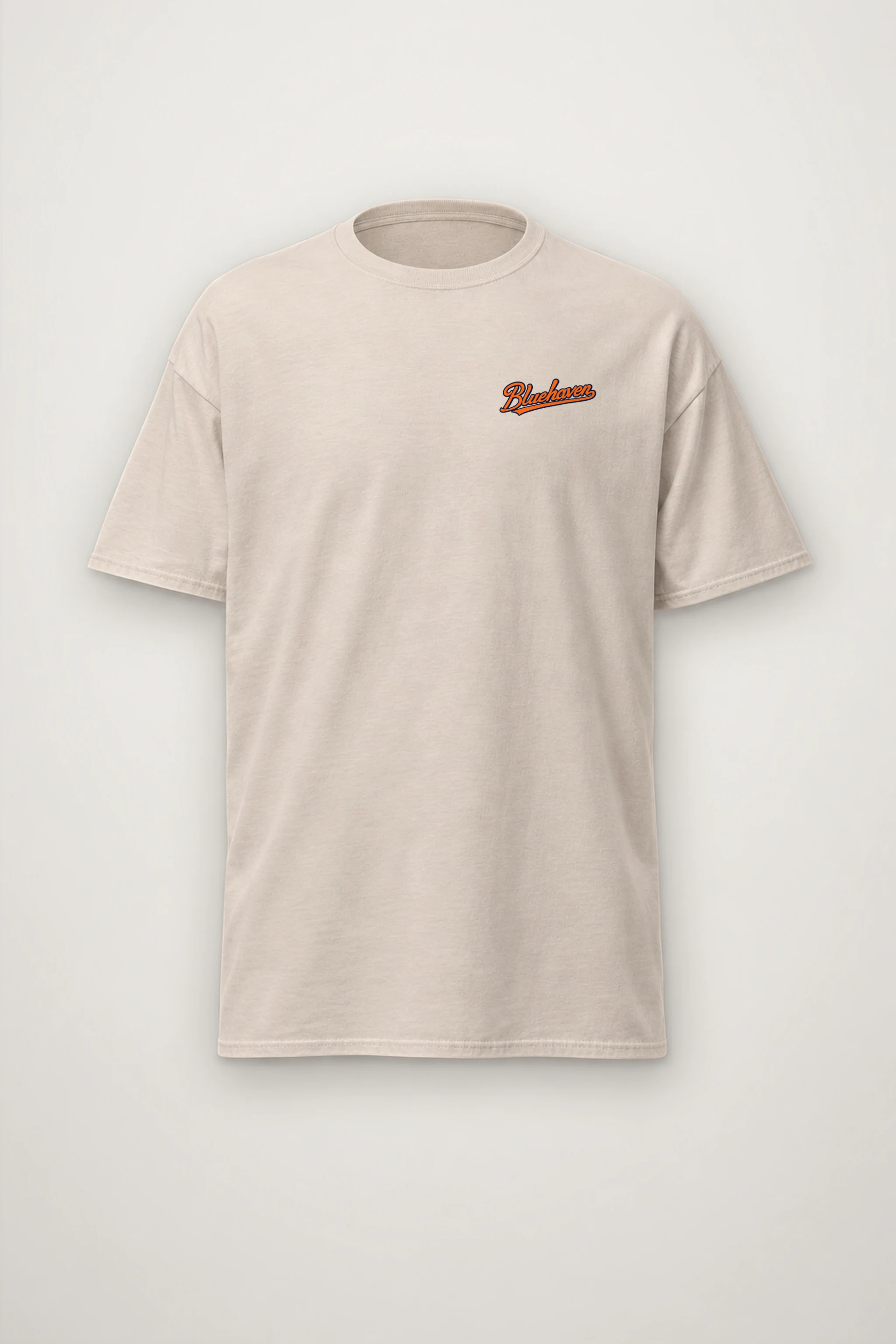 "Bluehaven Drive" Heavyweight Unisex Crewneck T-shirt