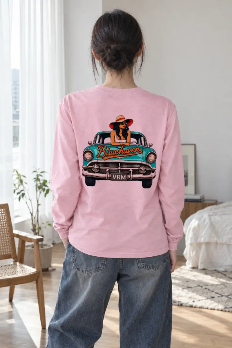 "Bluehaven Drive" Unisex Longsleeve T-shirt