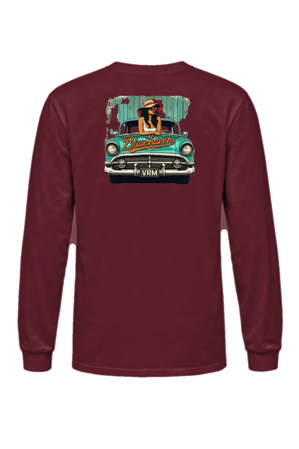 "Bluehaven Drive" Unisex Longsleeve T-shirt | Gildan 2400