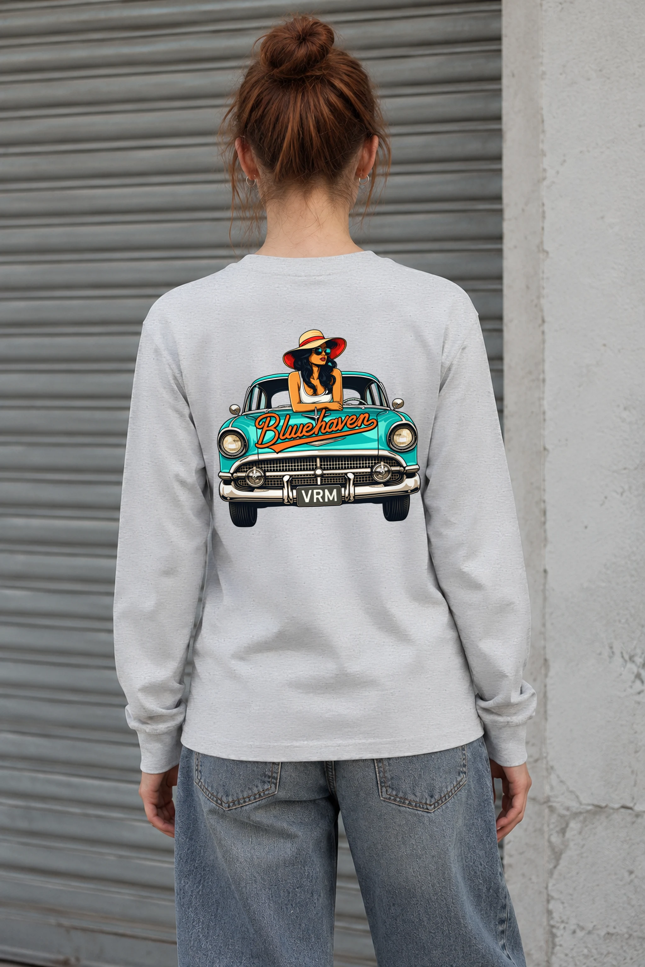 "Bluehaven Drive" Unisex Longsleeve T-shirt