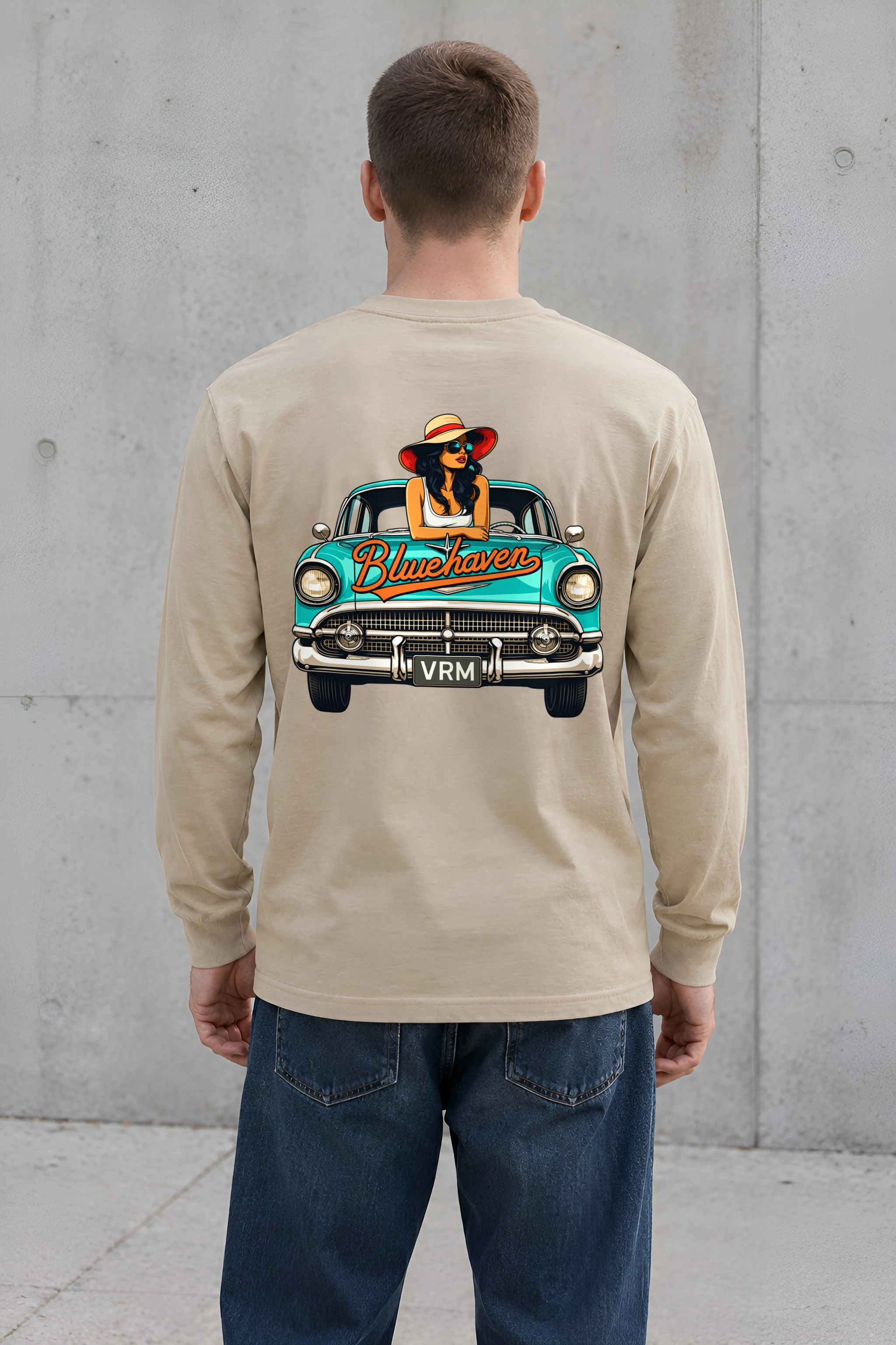 "Bluehaven Drive" Unisex Longsleeve T-shirt