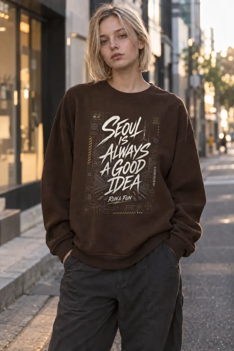 "Blueprint Letter Study" Heavy Blend Unisex Crewneck Sweatshirt | Gildan 18000