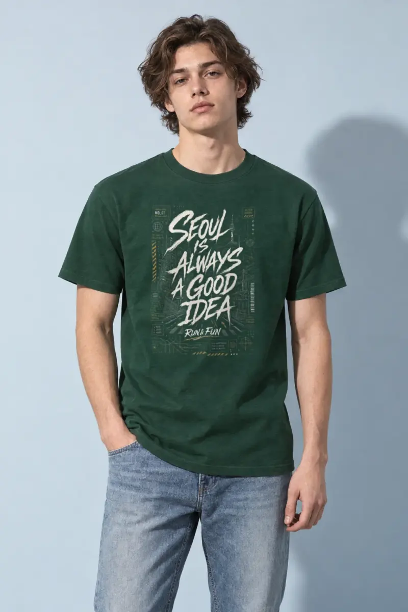 "Blueprint Script Study" Heavyweight Unisex Crewneck T-shirt