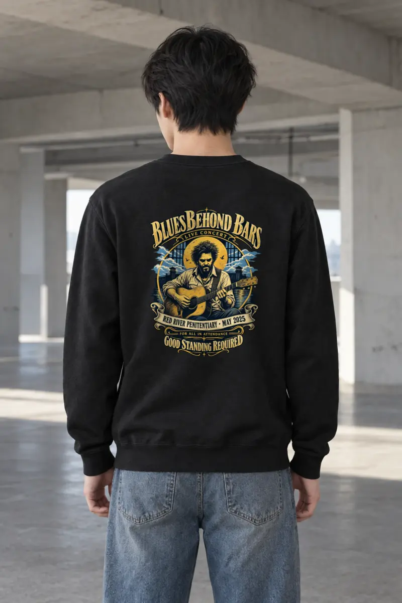 "Blues Beyond Bars" Heavy Blend Unisex Crewneck Sweatshirt