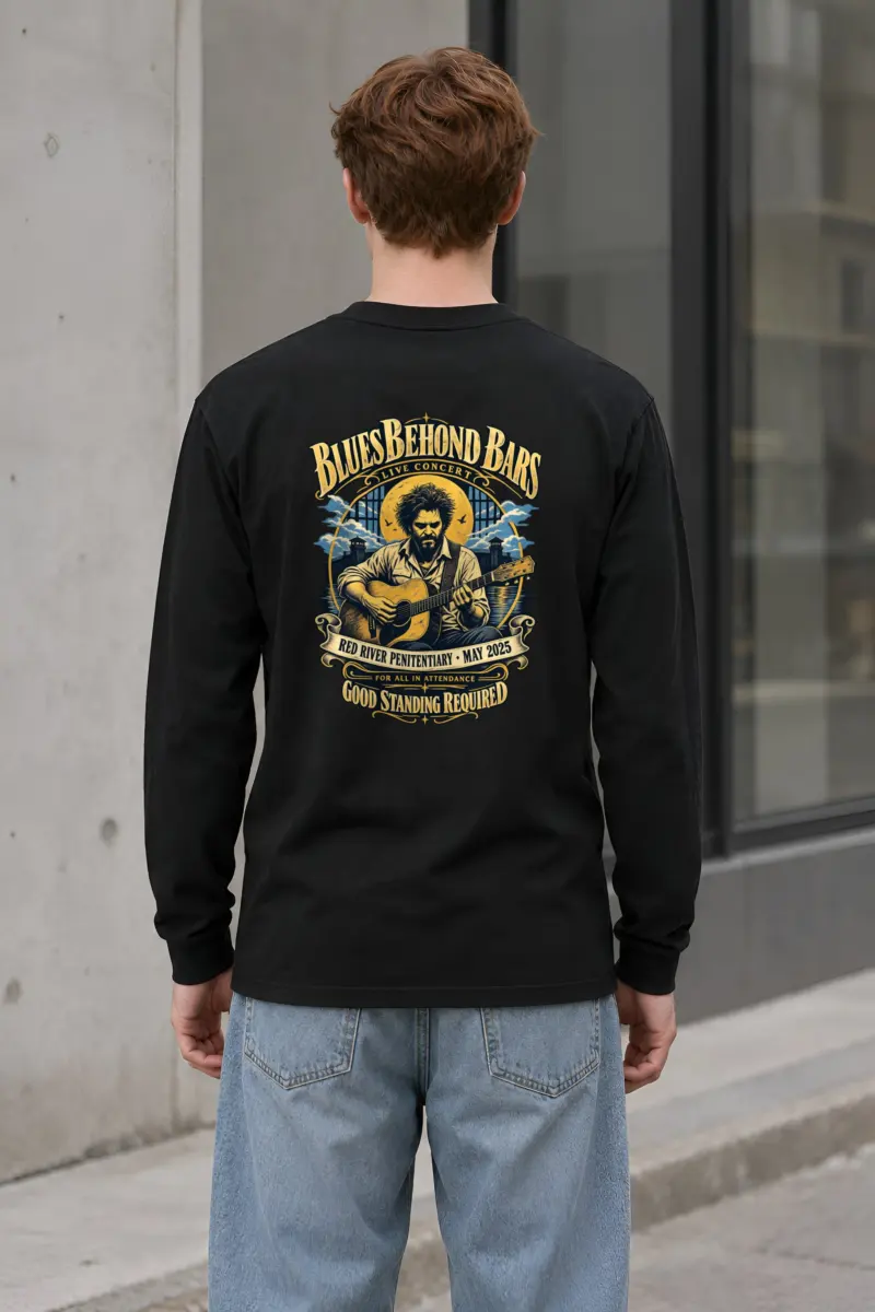 "Blues Beyond Bars" Unisex Longsleeve T-shirt